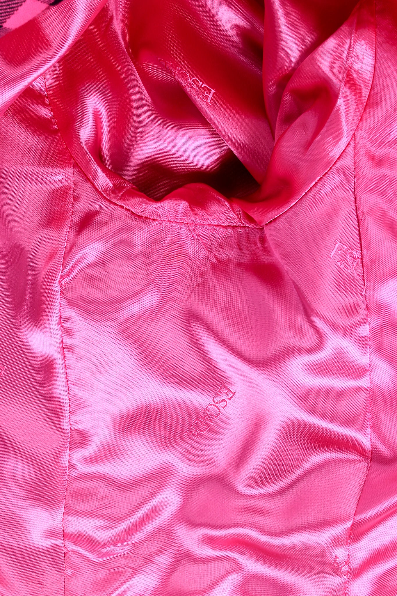 Hot Check Boxy Cropped Jacket - Image 9