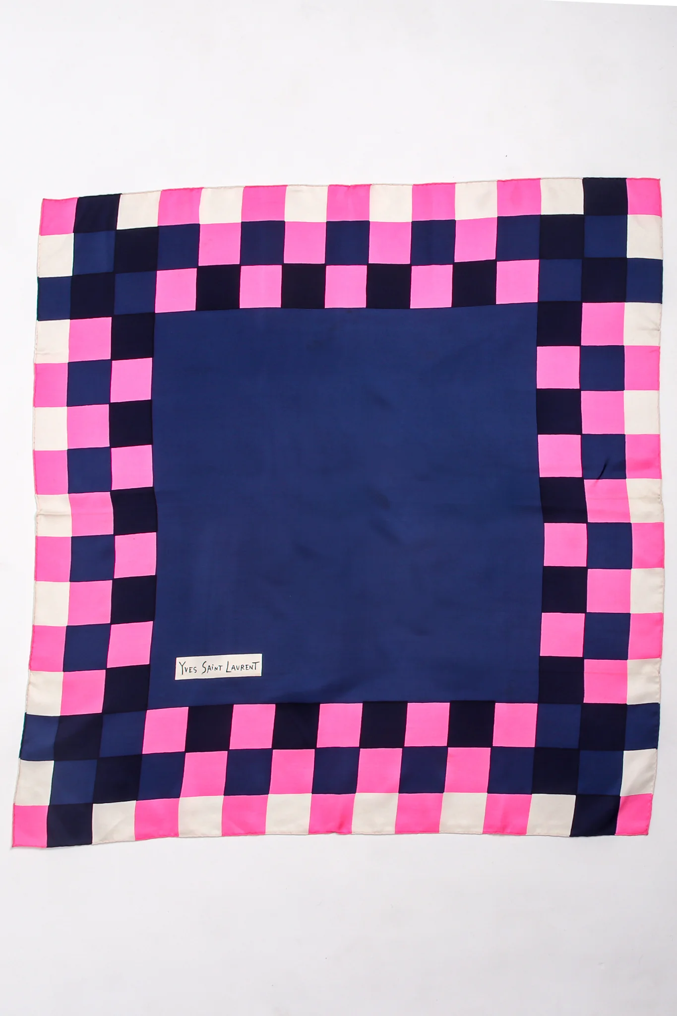 Hot Checker Border Scarf - Image 2