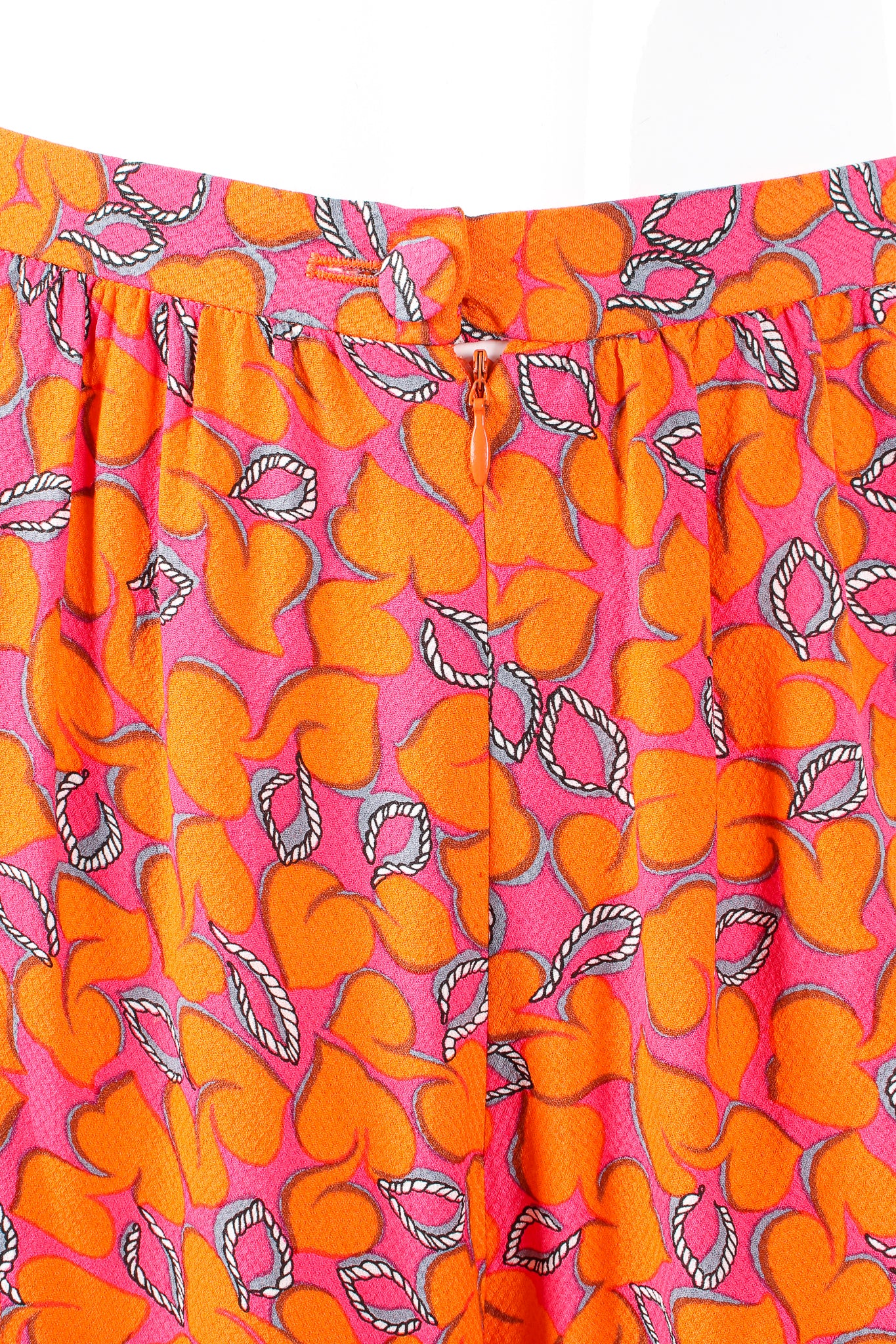 Hot Leaf Print Palazzo Pant - Image 9
