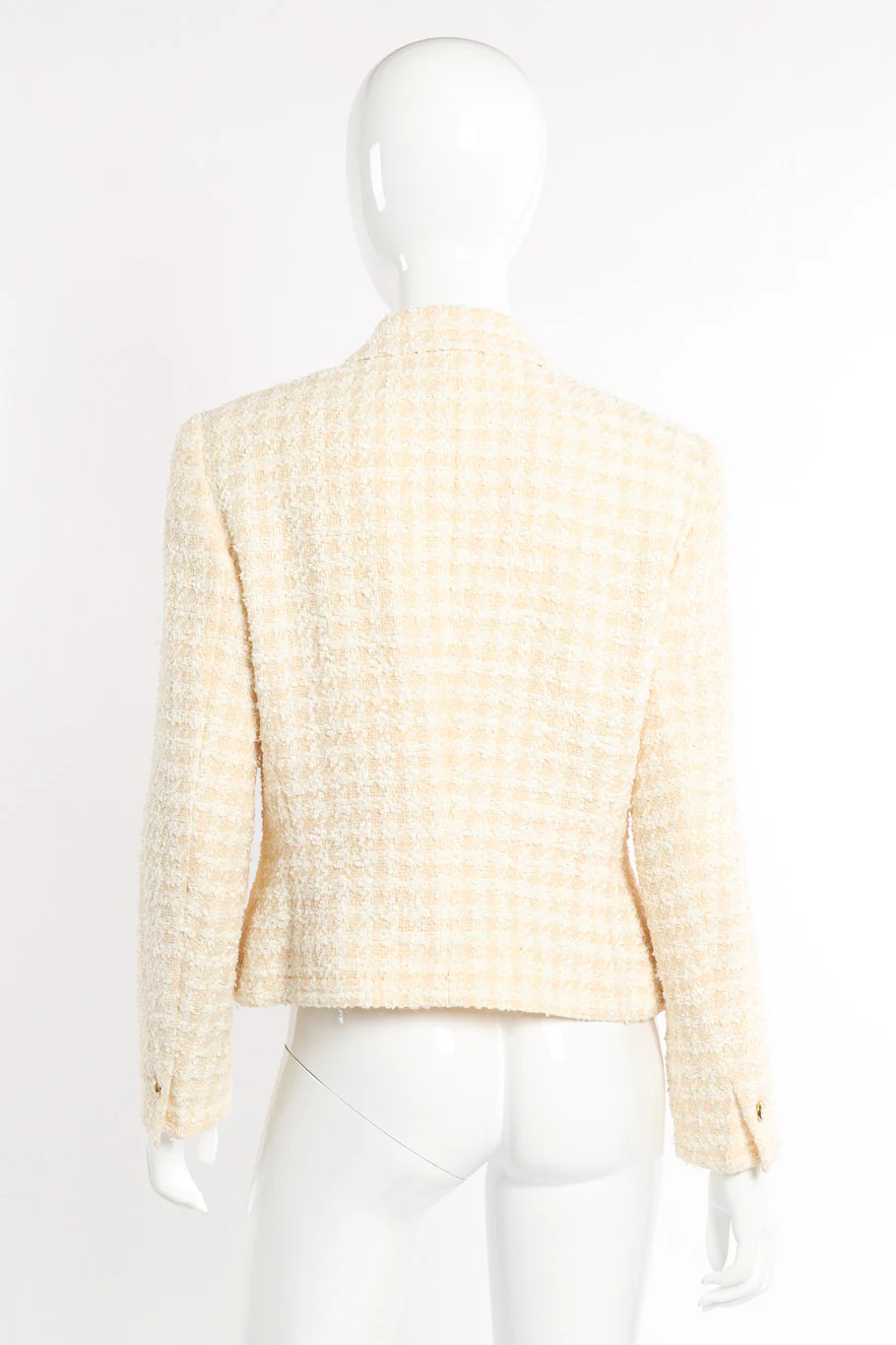 Houndstooth Bouclé Jacket - Image 3