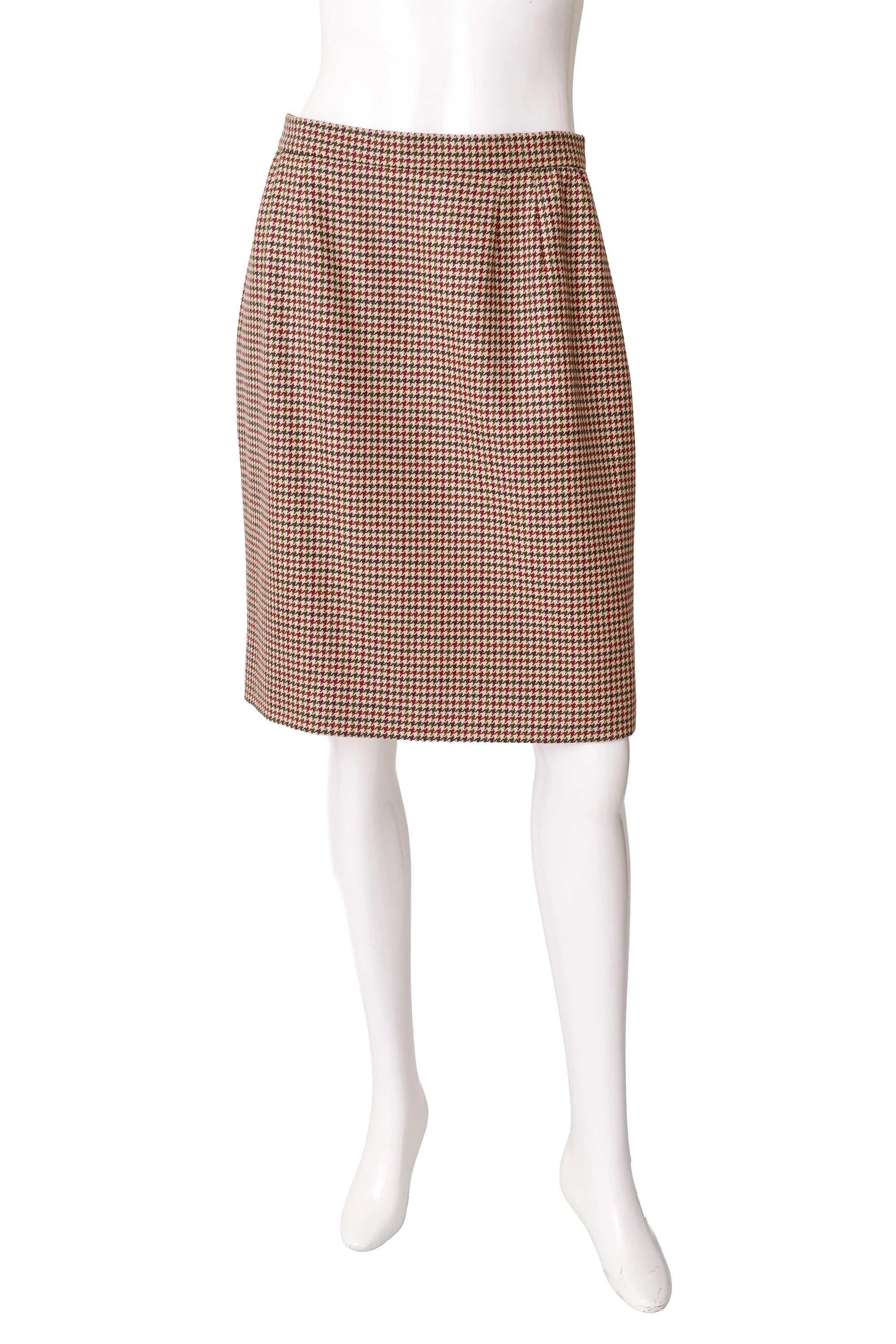 Houndstooth Jacket & Skirt Suit Set - Image 5