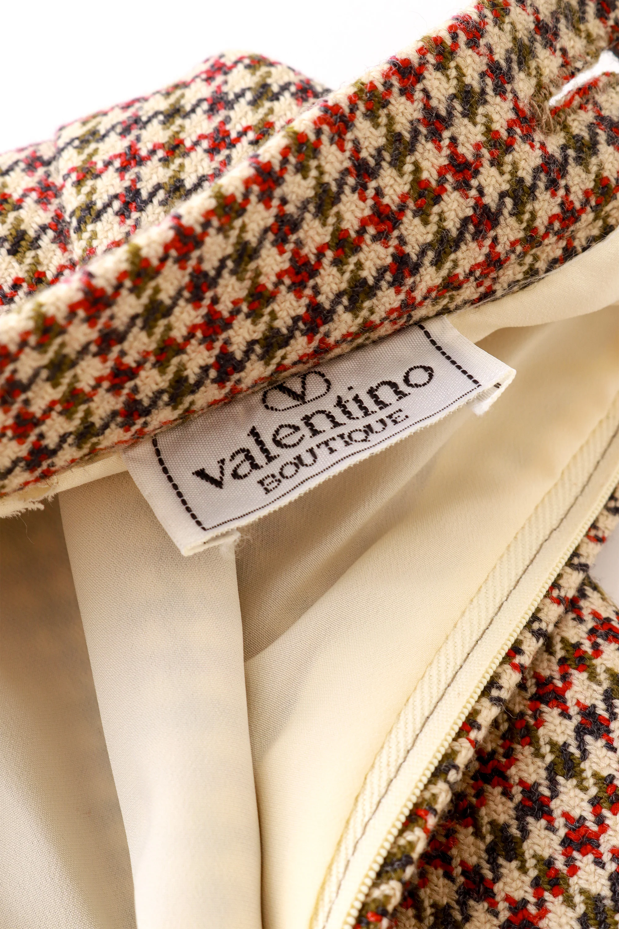 Houndstooth Jacket & Skirt Suit Set - Image 8