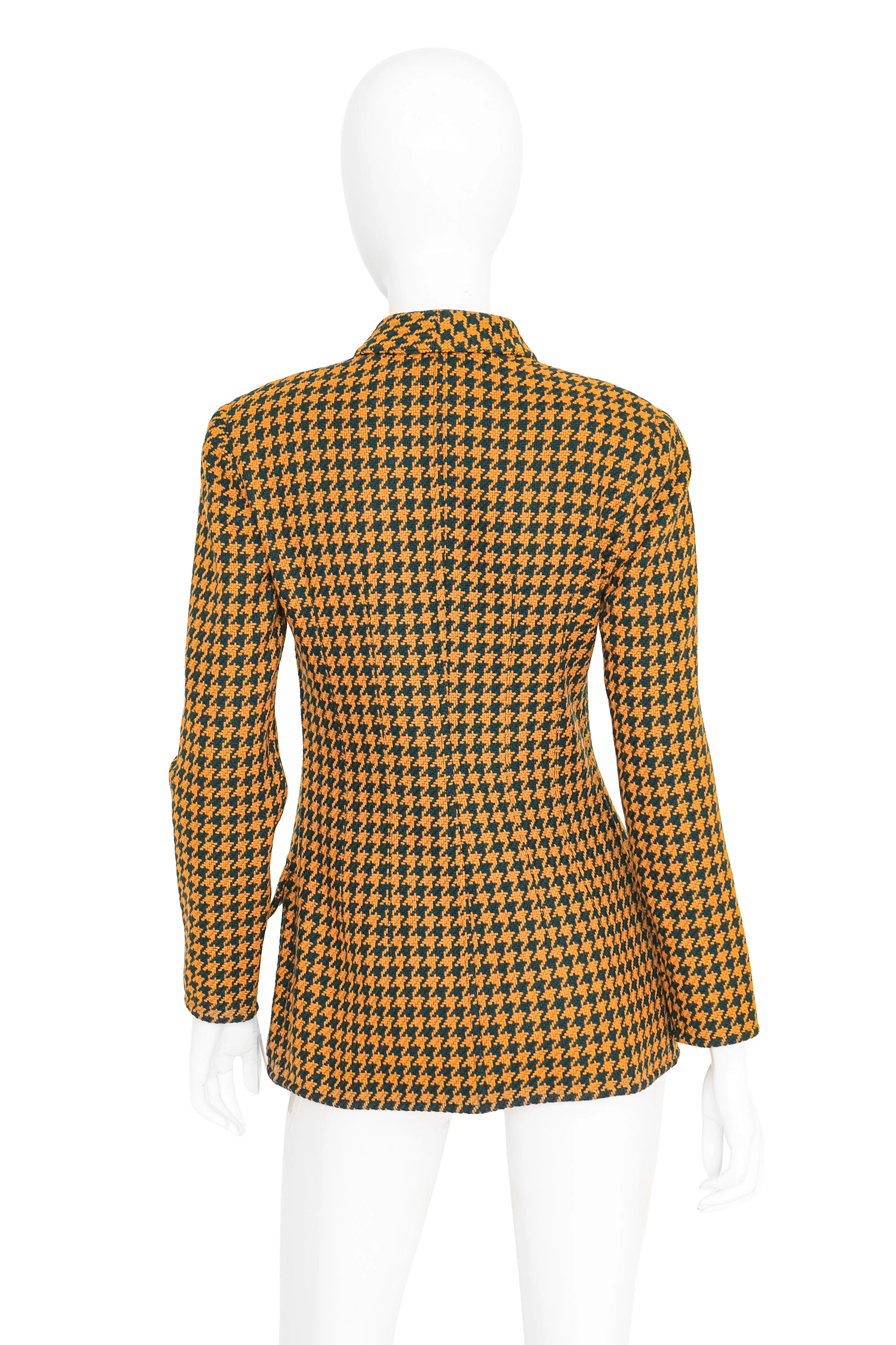 Houndstooth Knit Jacket - Image 4