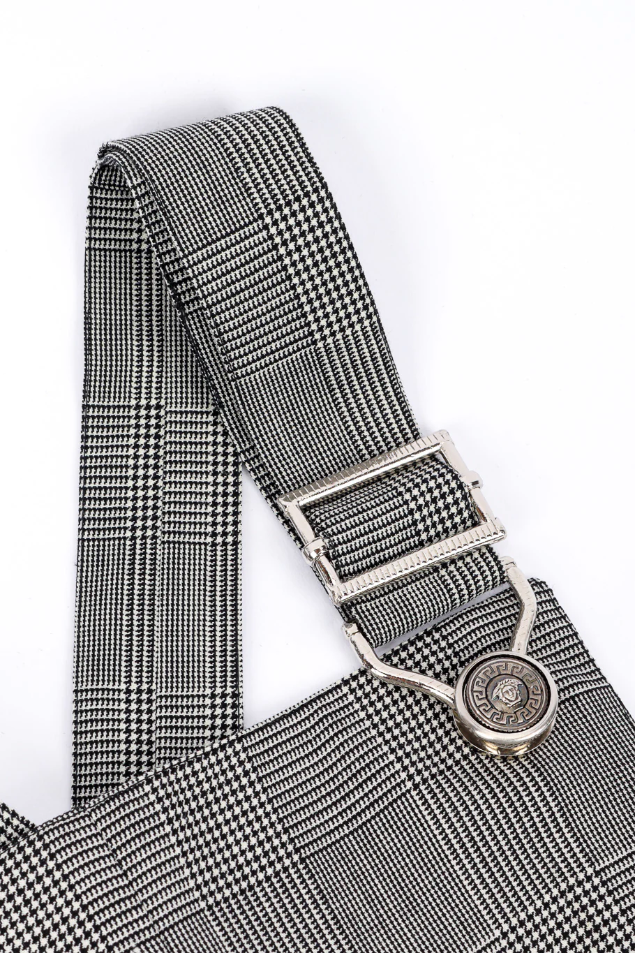 Houndstooth Overall Jumpsuit - Image 6