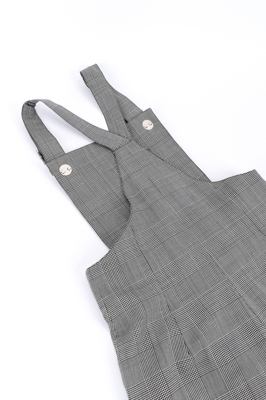 Houndstooth Overall Jumpsuit - Image 8