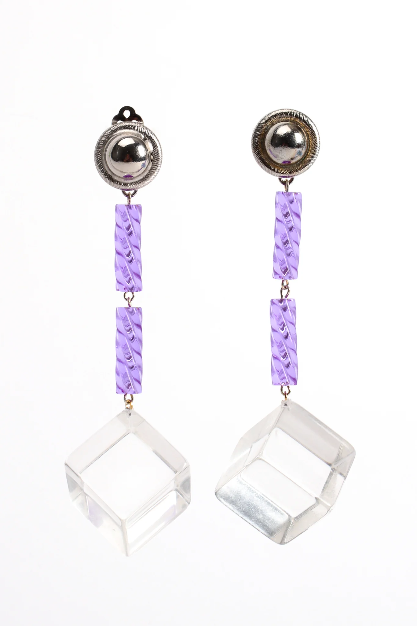 Ice Cube Drop Earrings - Image 3