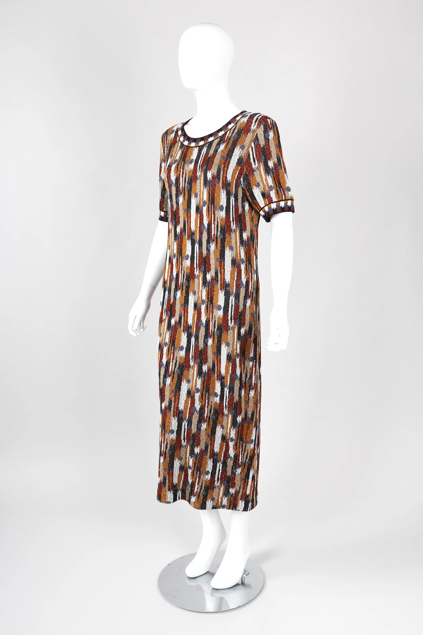 Ikat Knit Midi Dress - Image 3