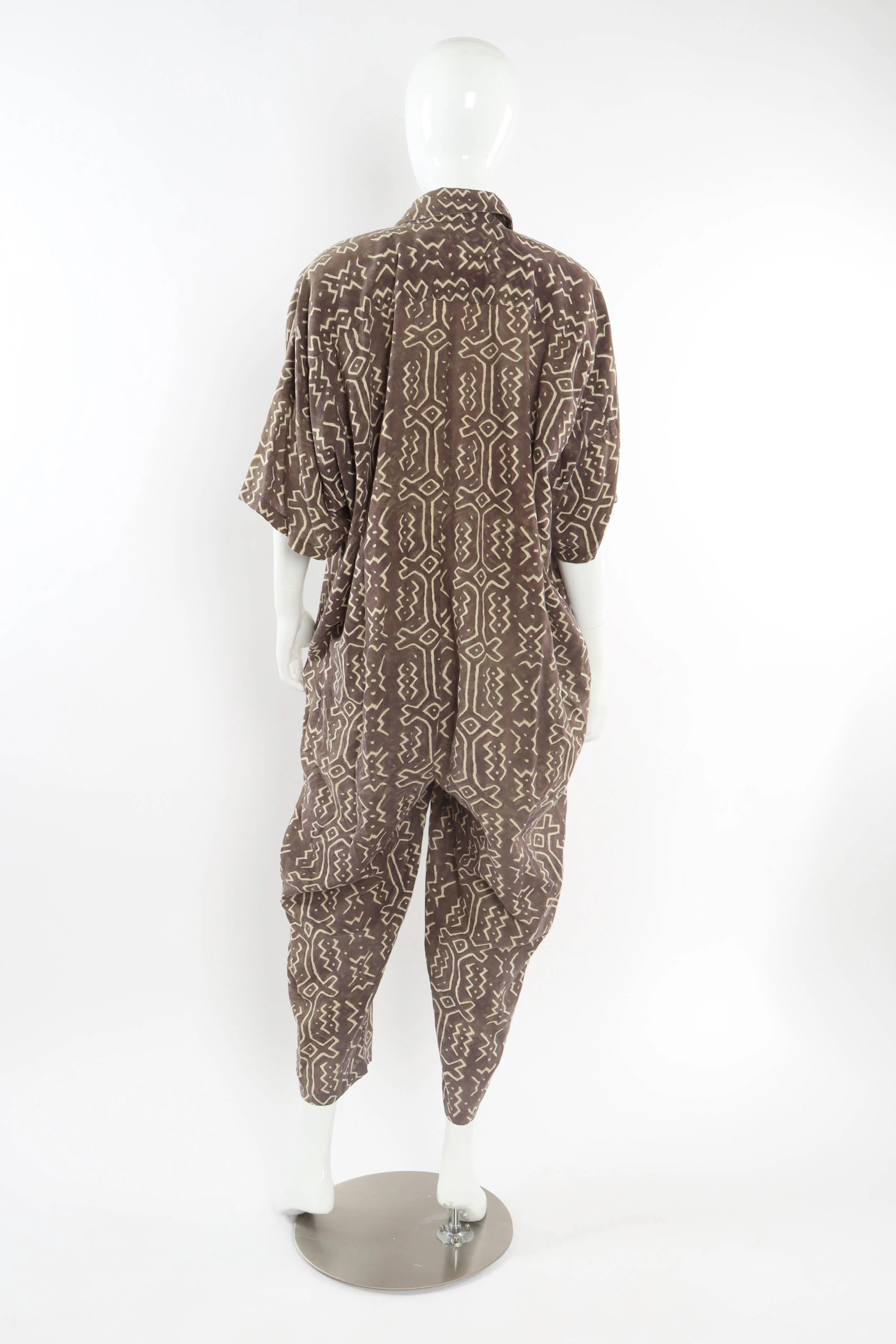 Ikat Print Harem Jumpsuit - Image 5
