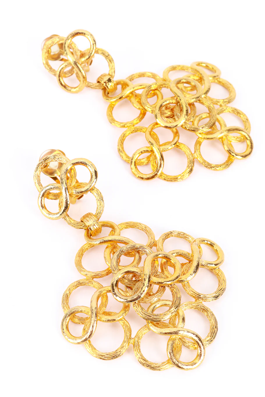 Infinity Coils Drop Earrings - Image 4