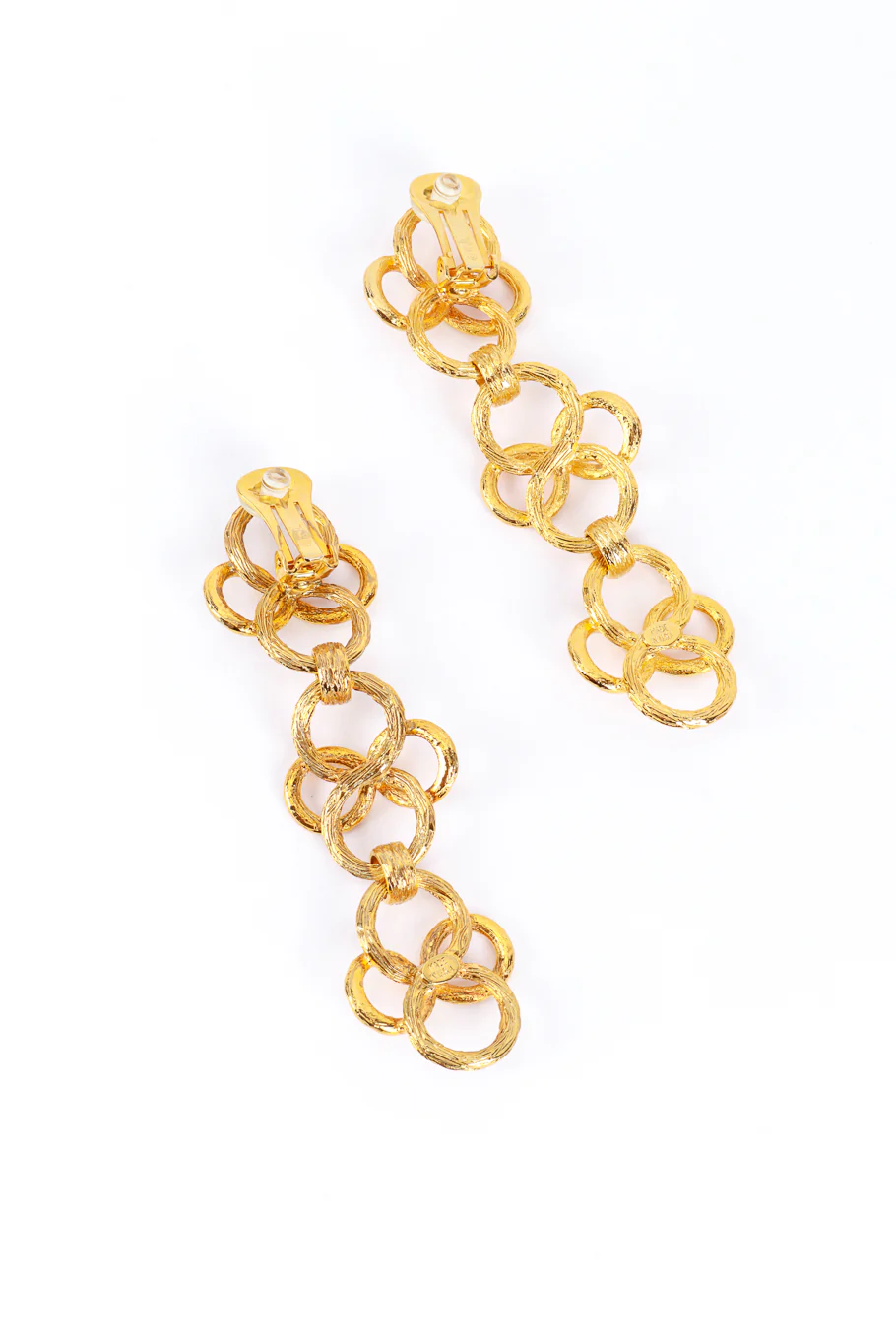 Infinity Link Drop Earrings - Image 4