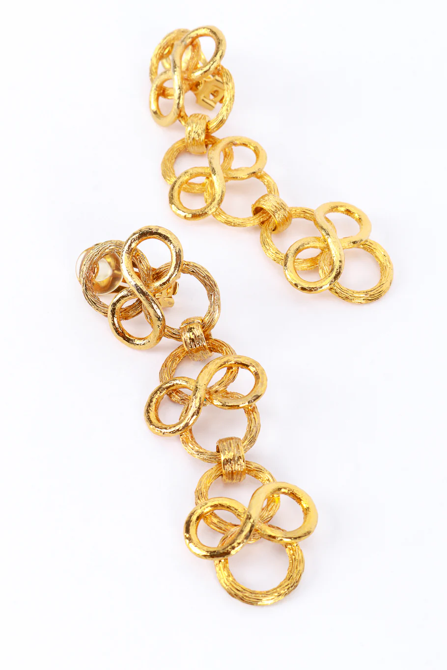 Infinity Link Drop Earrings - Image 7