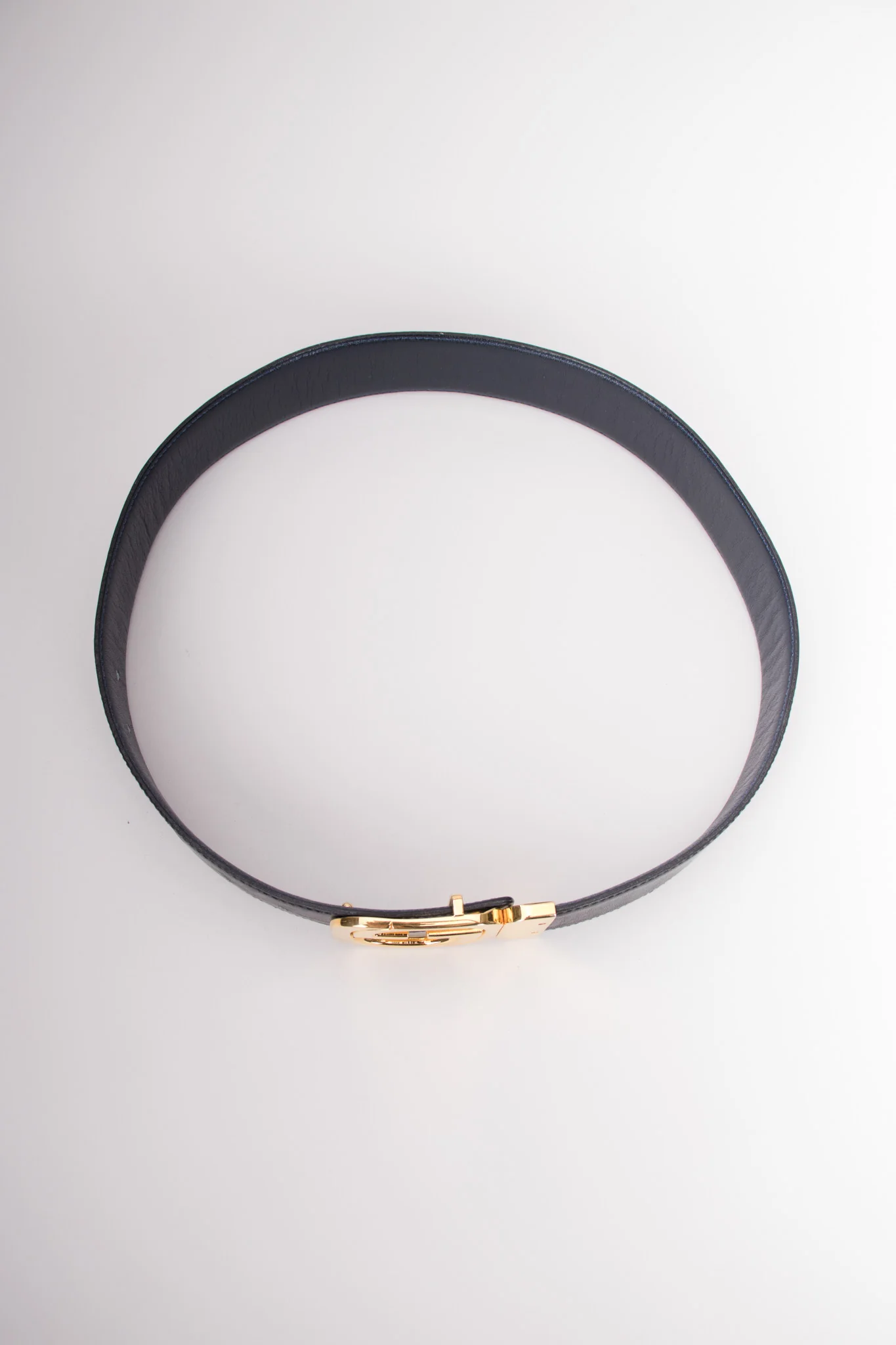 Interlocking GG Reversible Leather Belt - Image 7