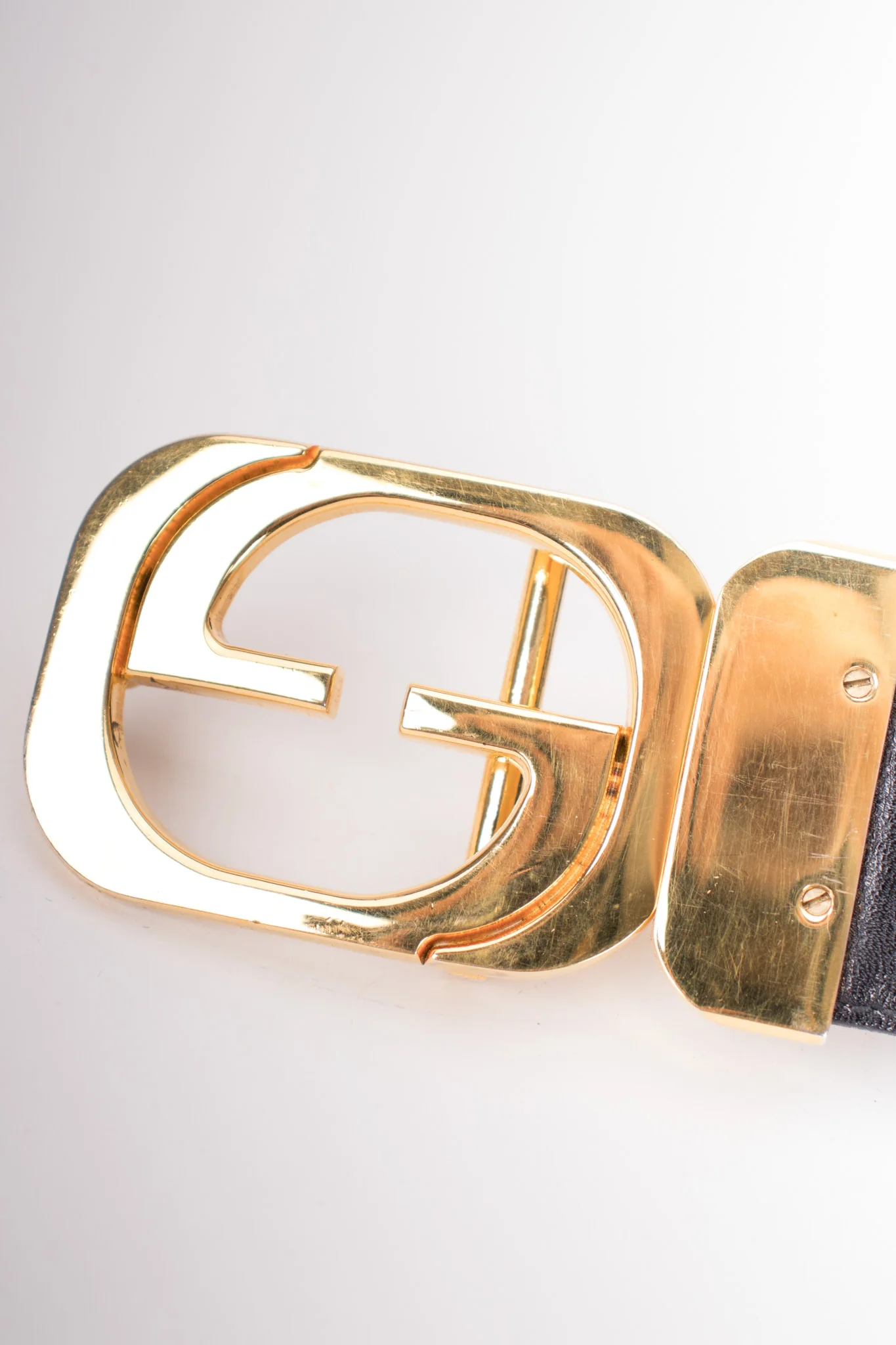 Interlocking GG Reversible Leather Belt - Image 8