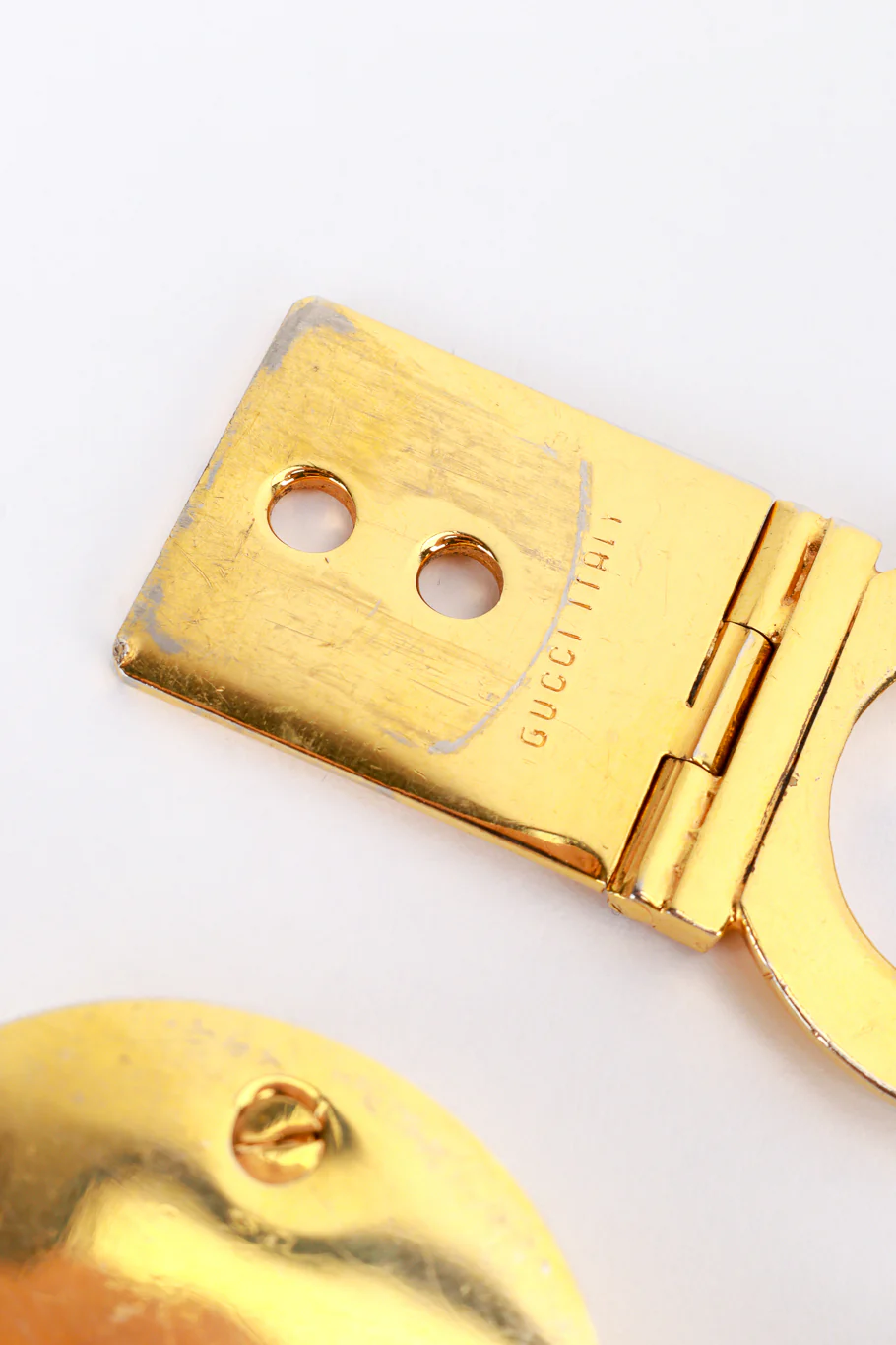 Interlocking Logo Link Metal Belt - Image 8