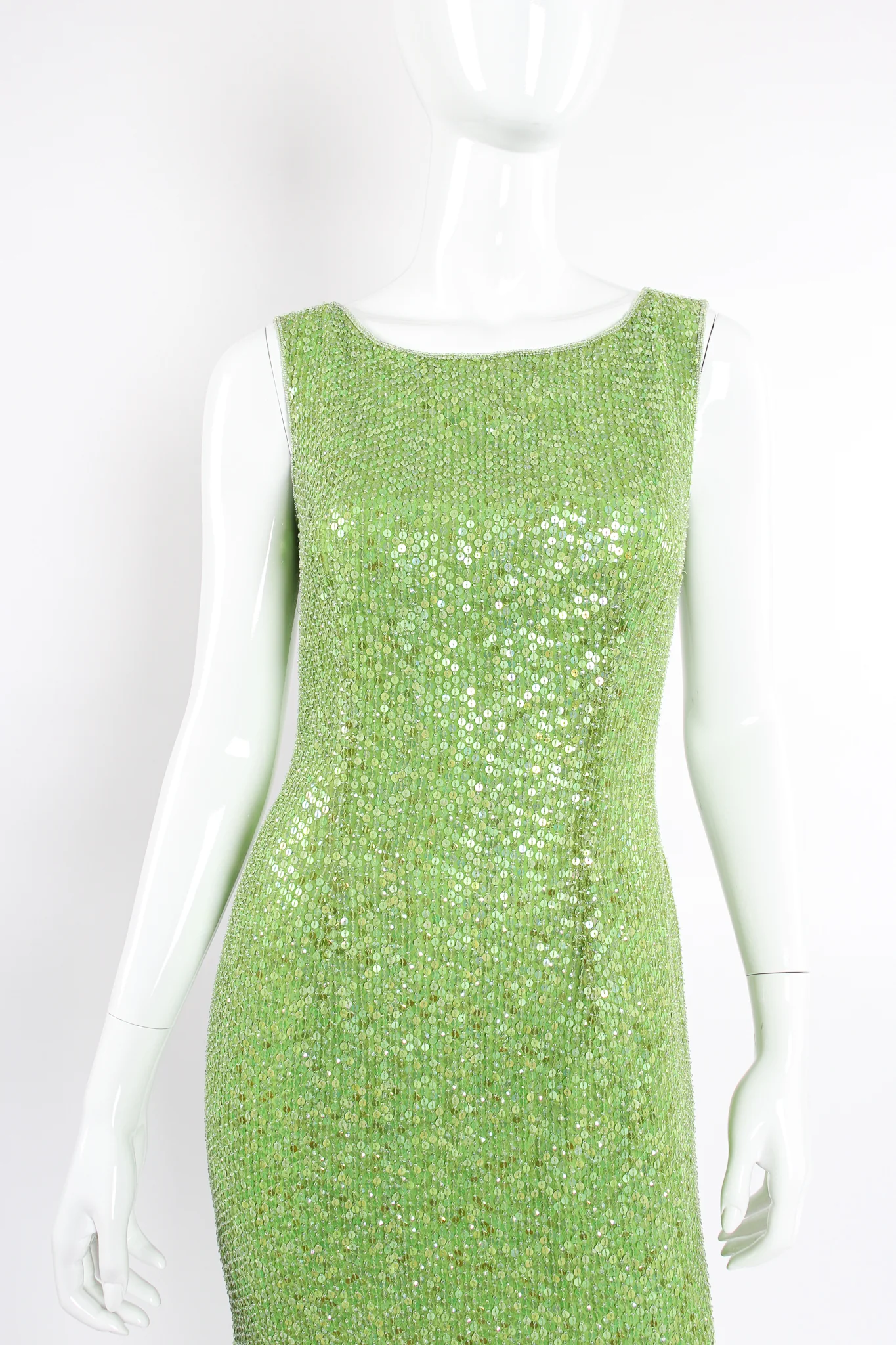 Iridescent Sequin Cocktail Sheath - Image 3