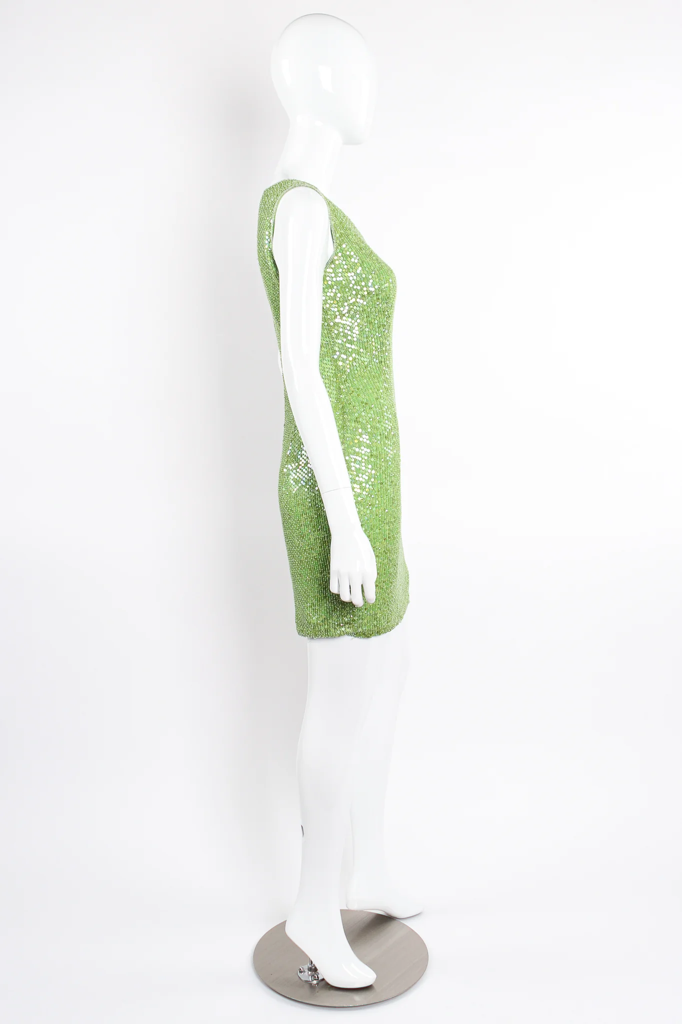 Iridescent Sequin Cocktail Sheath - Image 5
