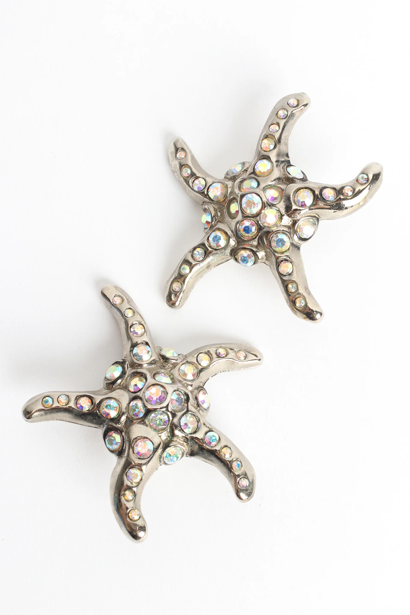 Iridescent Starfish Earrings