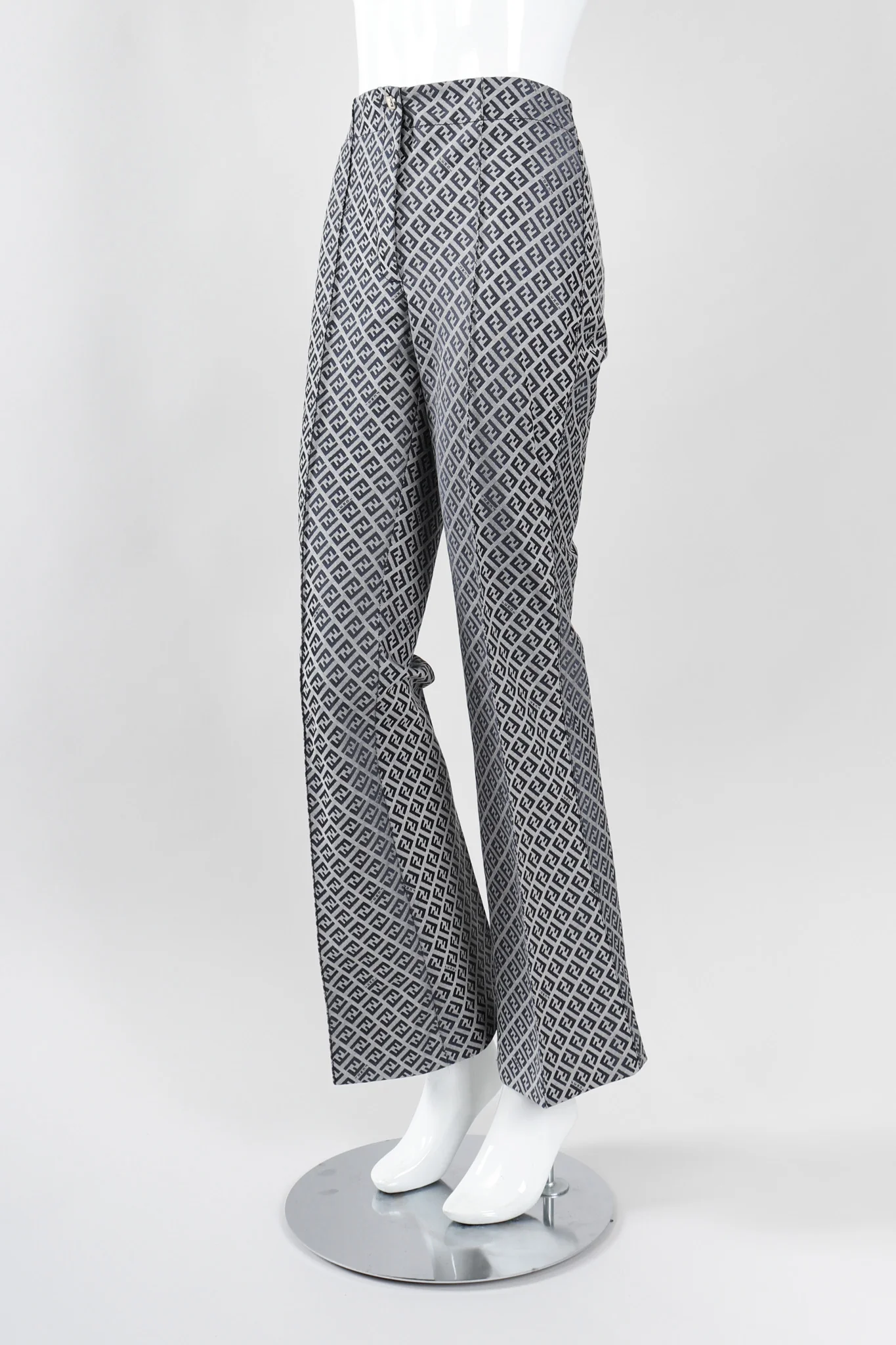 Iridescent Zucca Trouser Flare