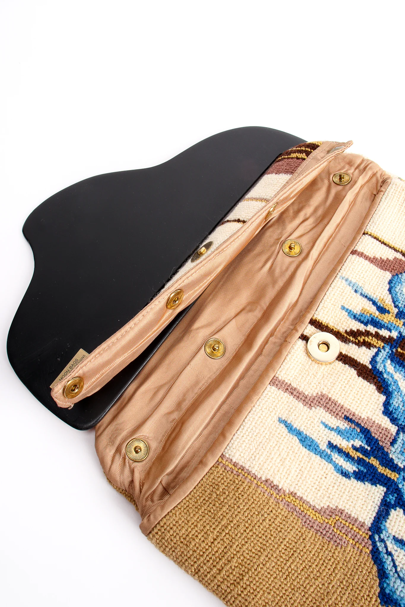 Iris Needlepoint Clutch - Image 12