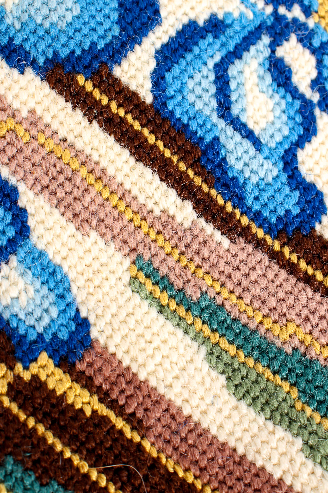 Iris Needlepoint Clutch - Image 6
