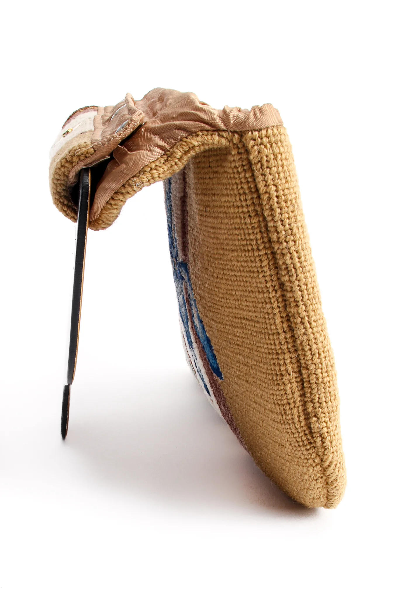 Iris Needlepoint Clutch - Image 7