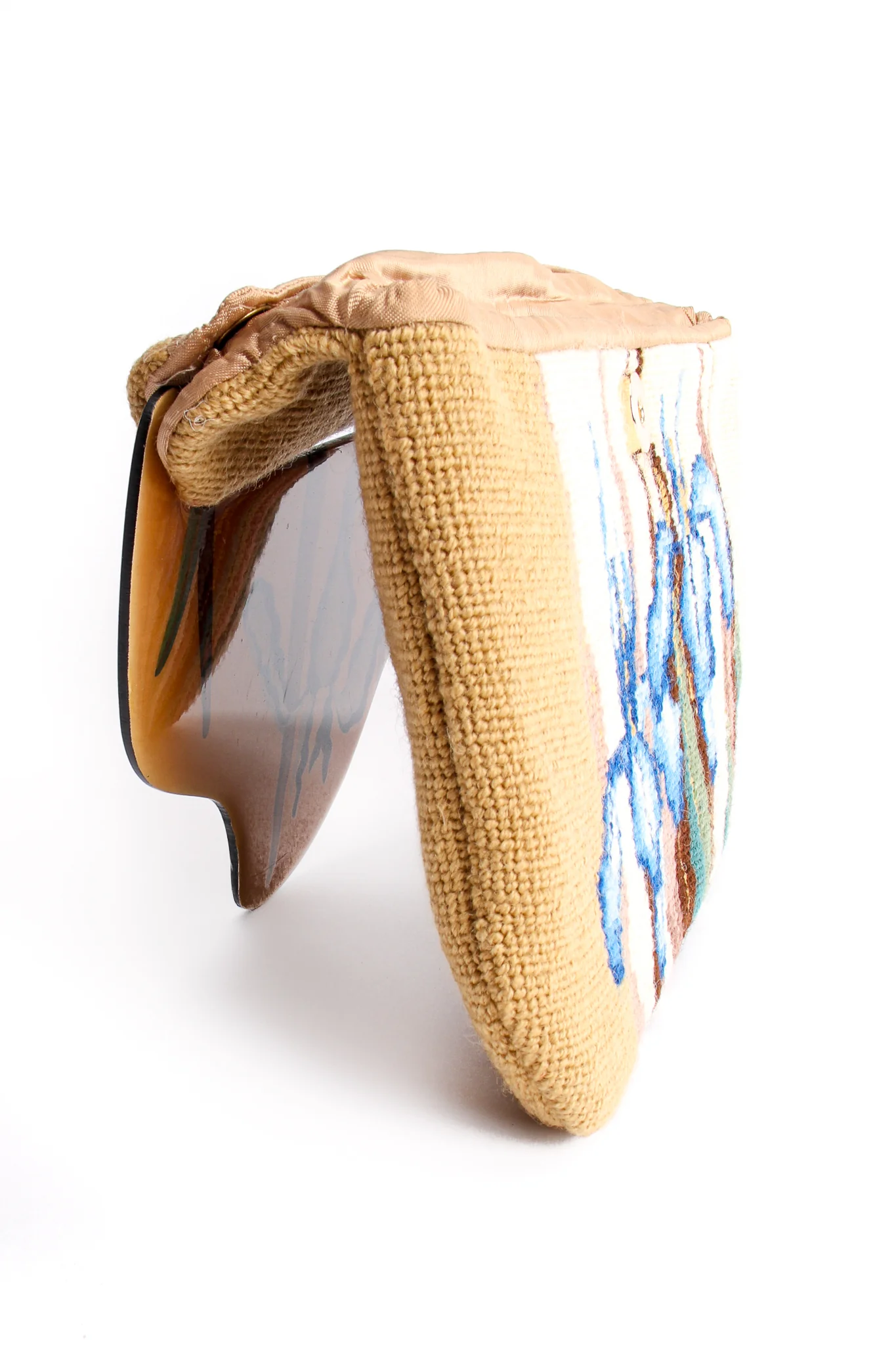 Iris Needlepoint Clutch - Image 8