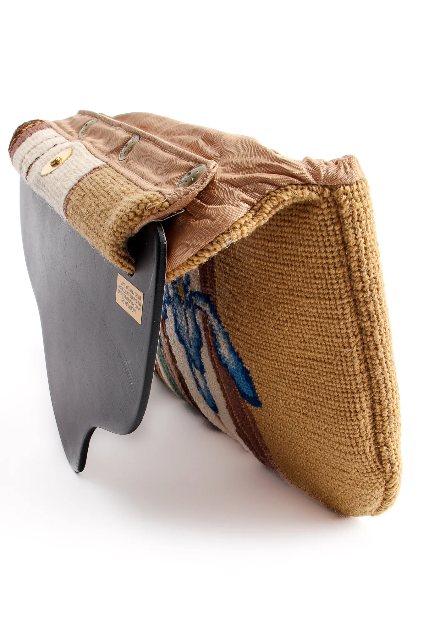 Iris Needlepoint Clutch - Image 9
