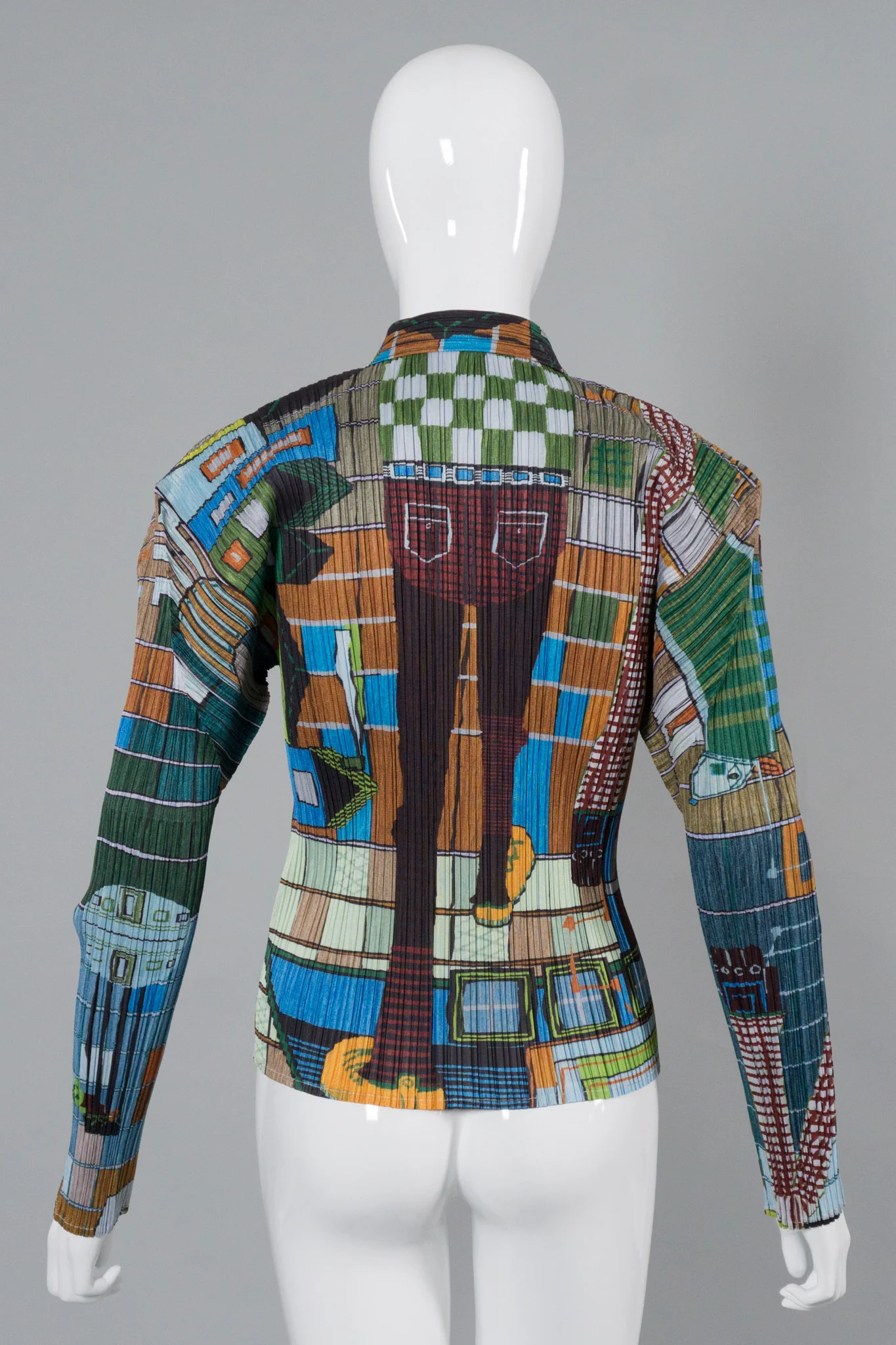 City & Man Pleated Blouse - Image 2