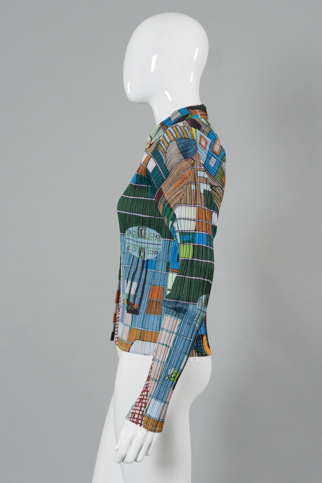 City & Man Pleated Blouse - Image 4