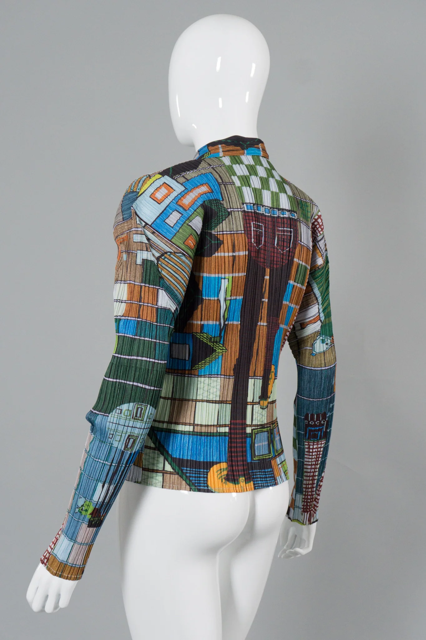 City & Man Pleated Blouse - Image 5