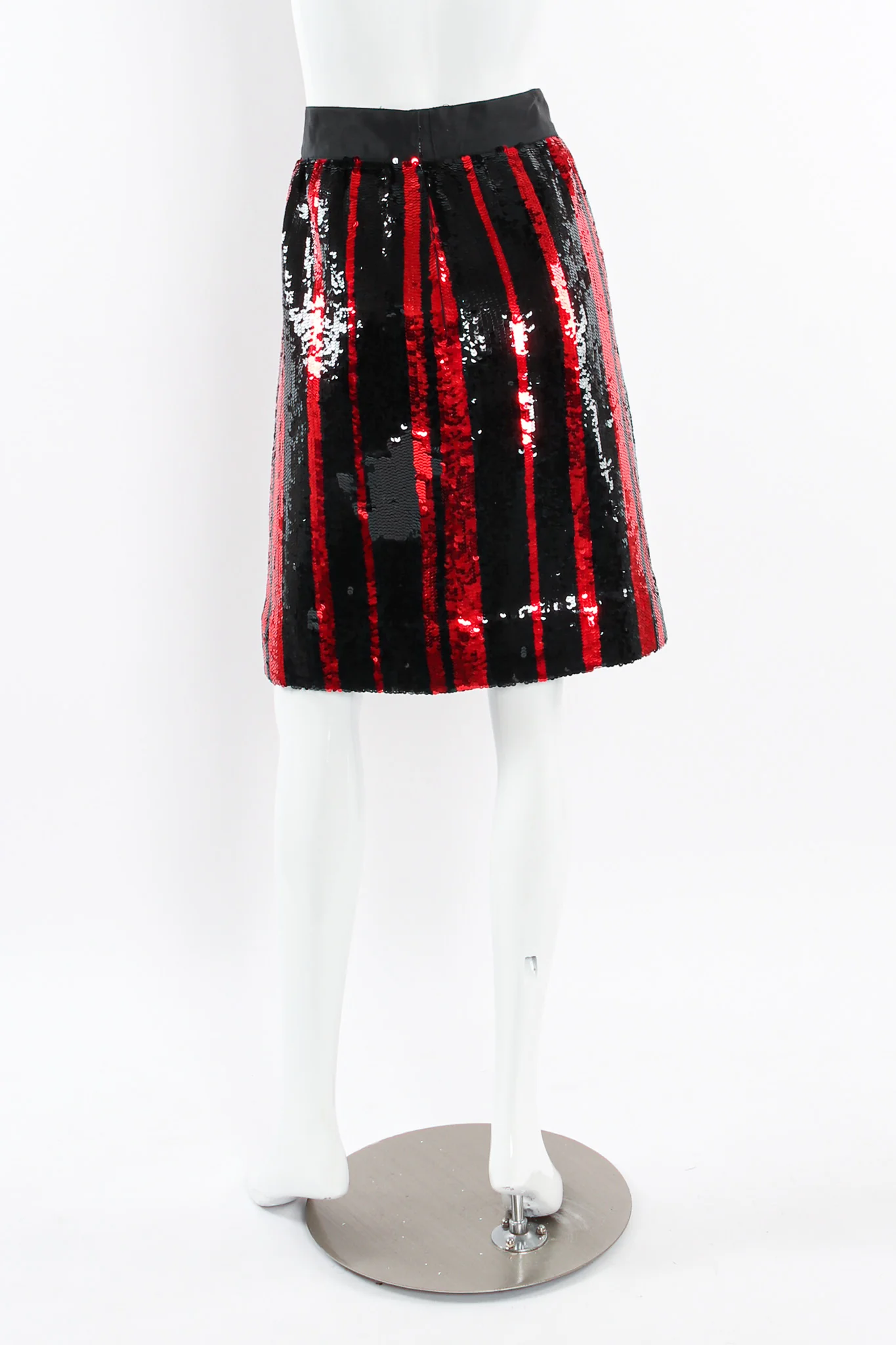 Sequin Stripe Jacket & Skirt Set - Image 10