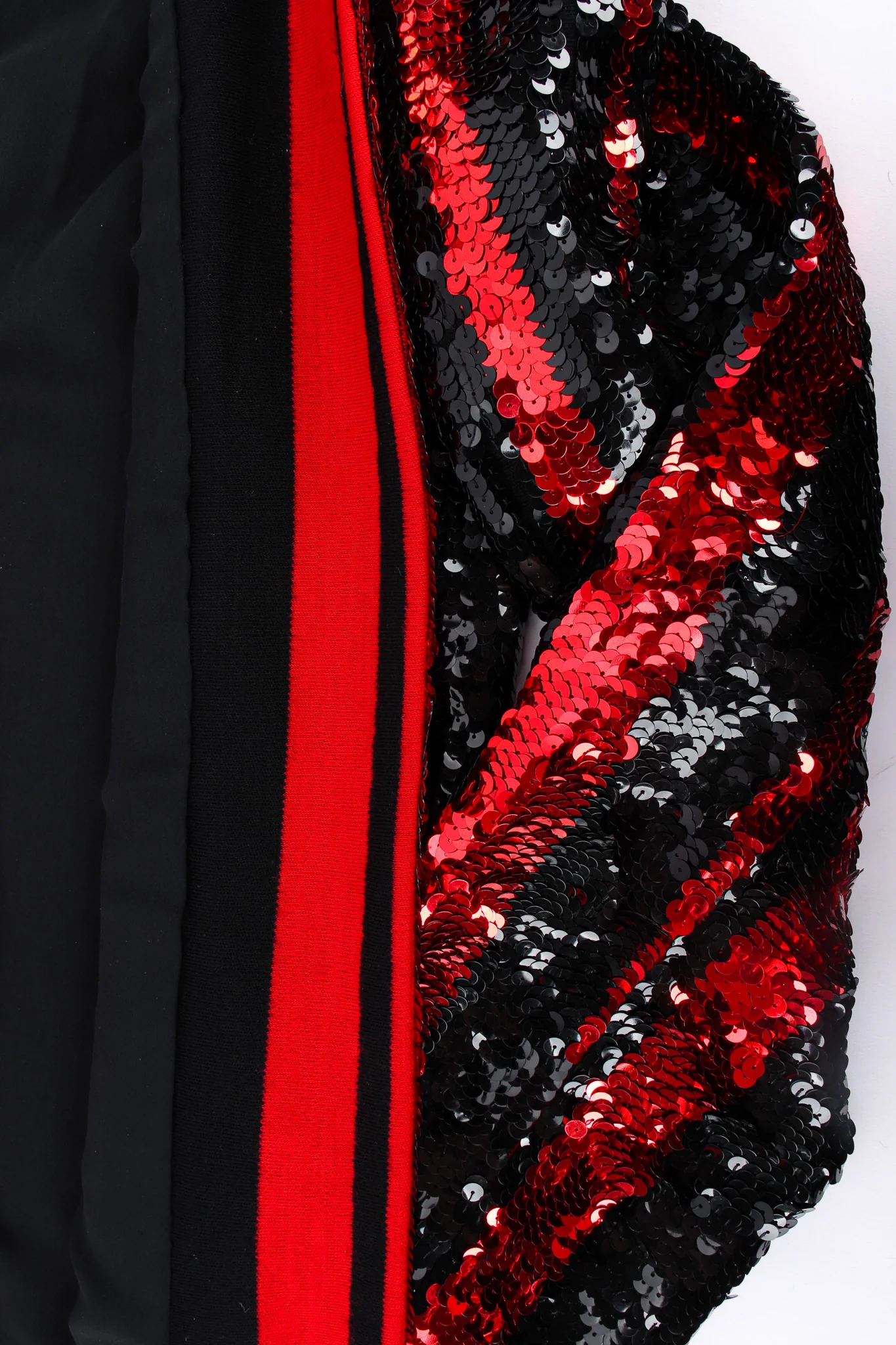 Sequin Stripe Jacket & Skirt Set - Image 12
