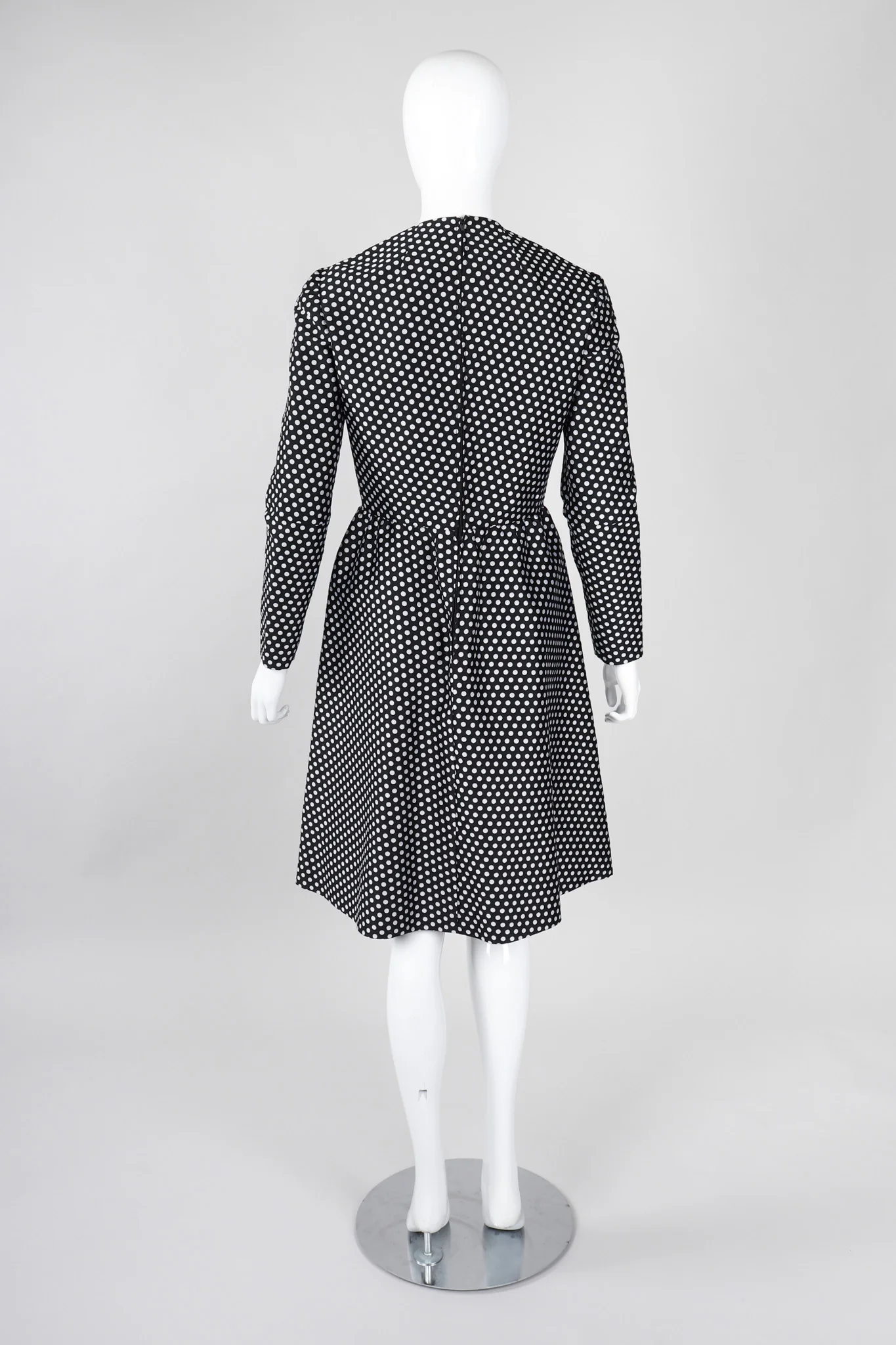 Jacquard Dot Dress - Image 6