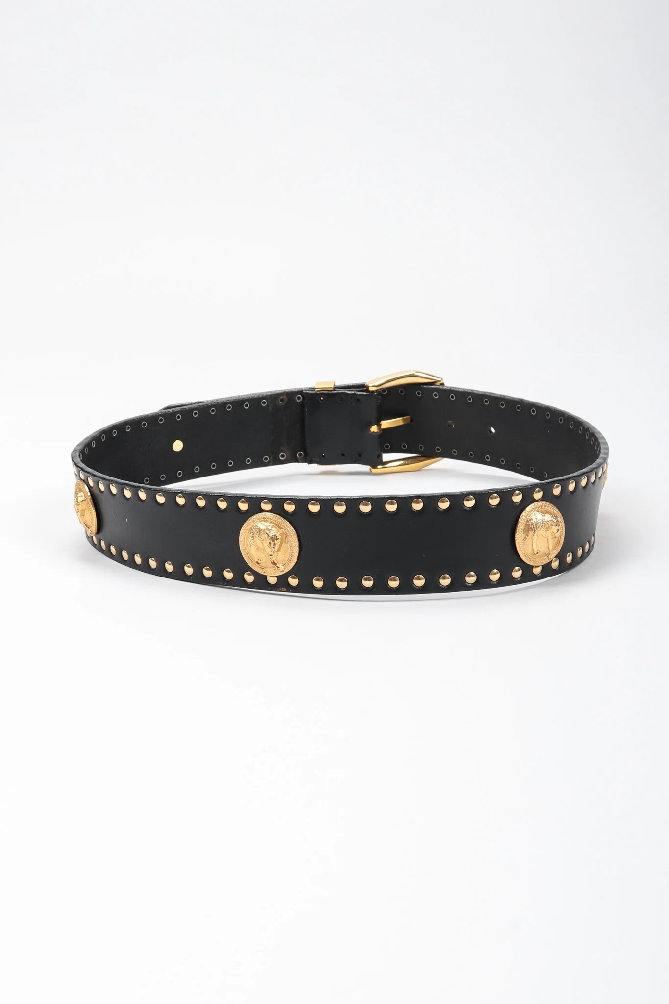 Jaguar Studded Leather Belt - Image 5