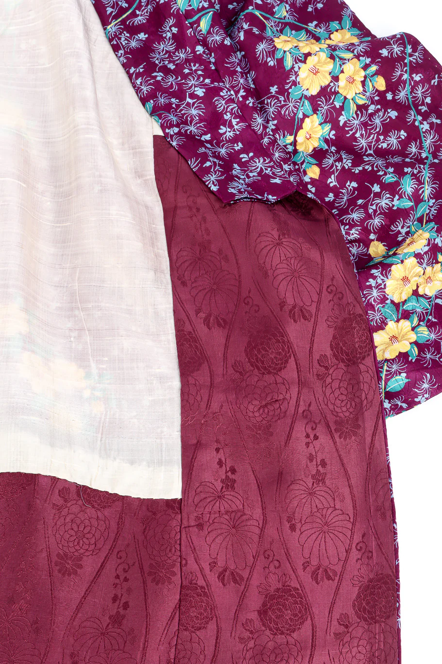 Japanese Floral Vine Printed Kimono - Image 7