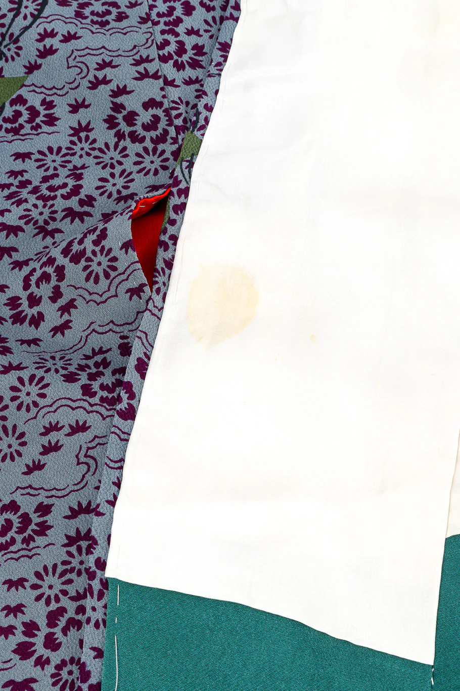 Japanese Leaf & Floral Kimono - Image 10