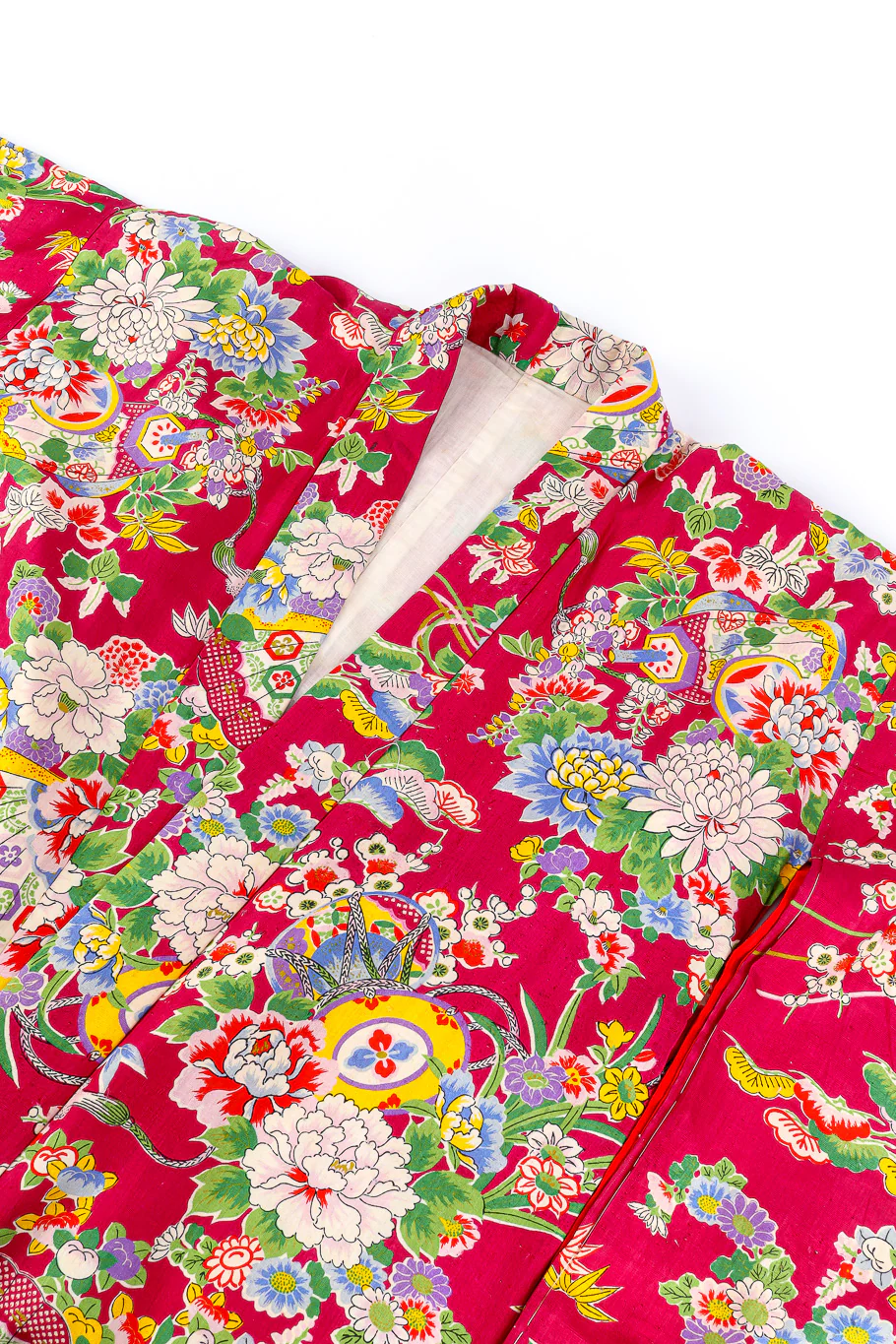Japanese Lily Blossom Lantern Kimono - Image 10