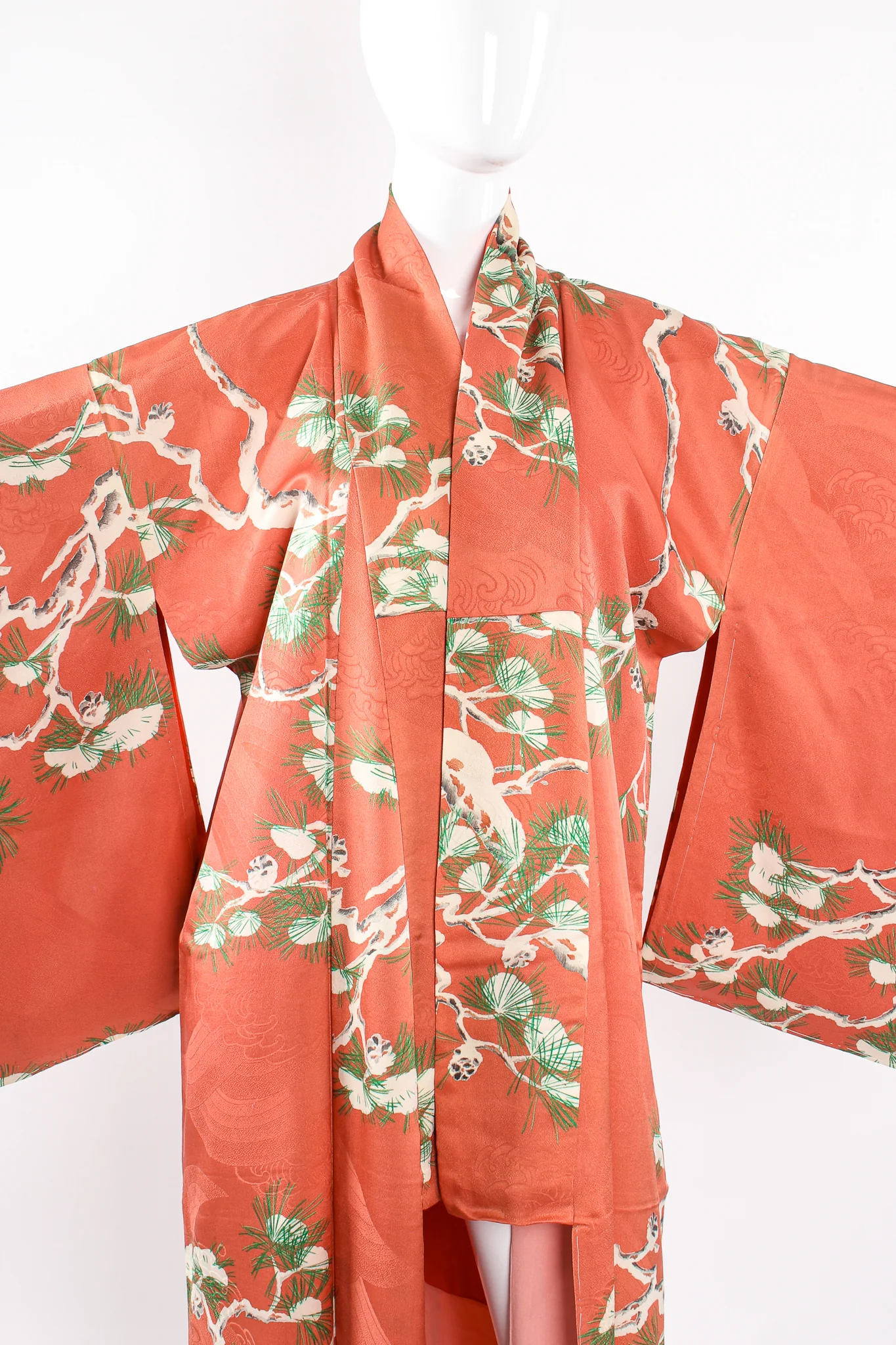 Japanese Pine Frost Kimono