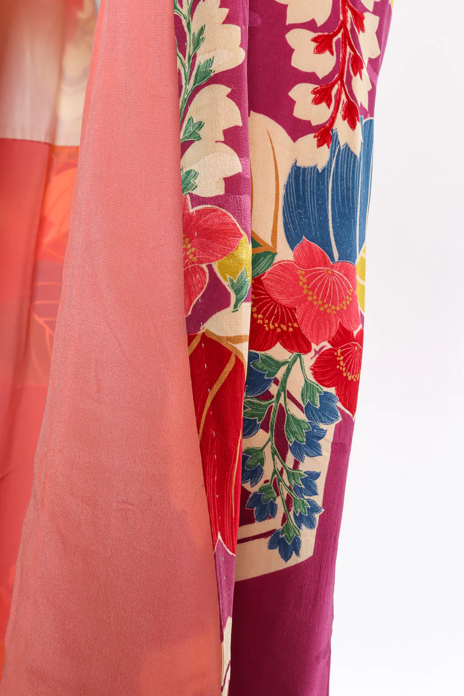 Japanese Tropical Tile Kimono - Image 11