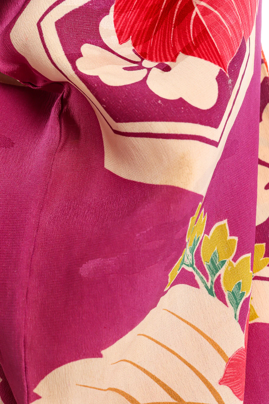 Japanese Tropical Tile Kimono - Image 17