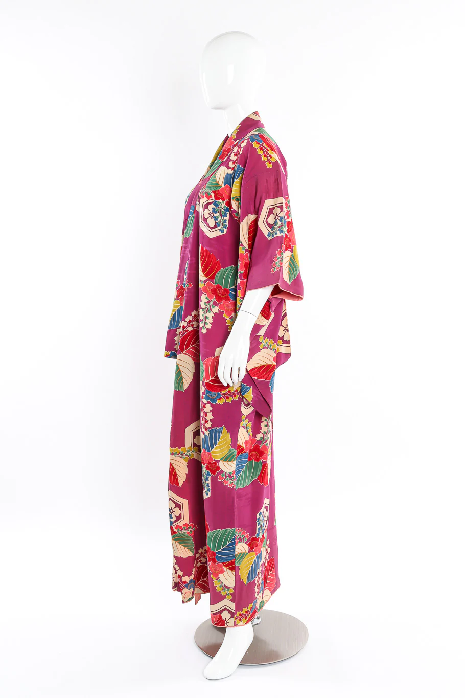 Japanese Tropical Tile Kimono - Image 4
