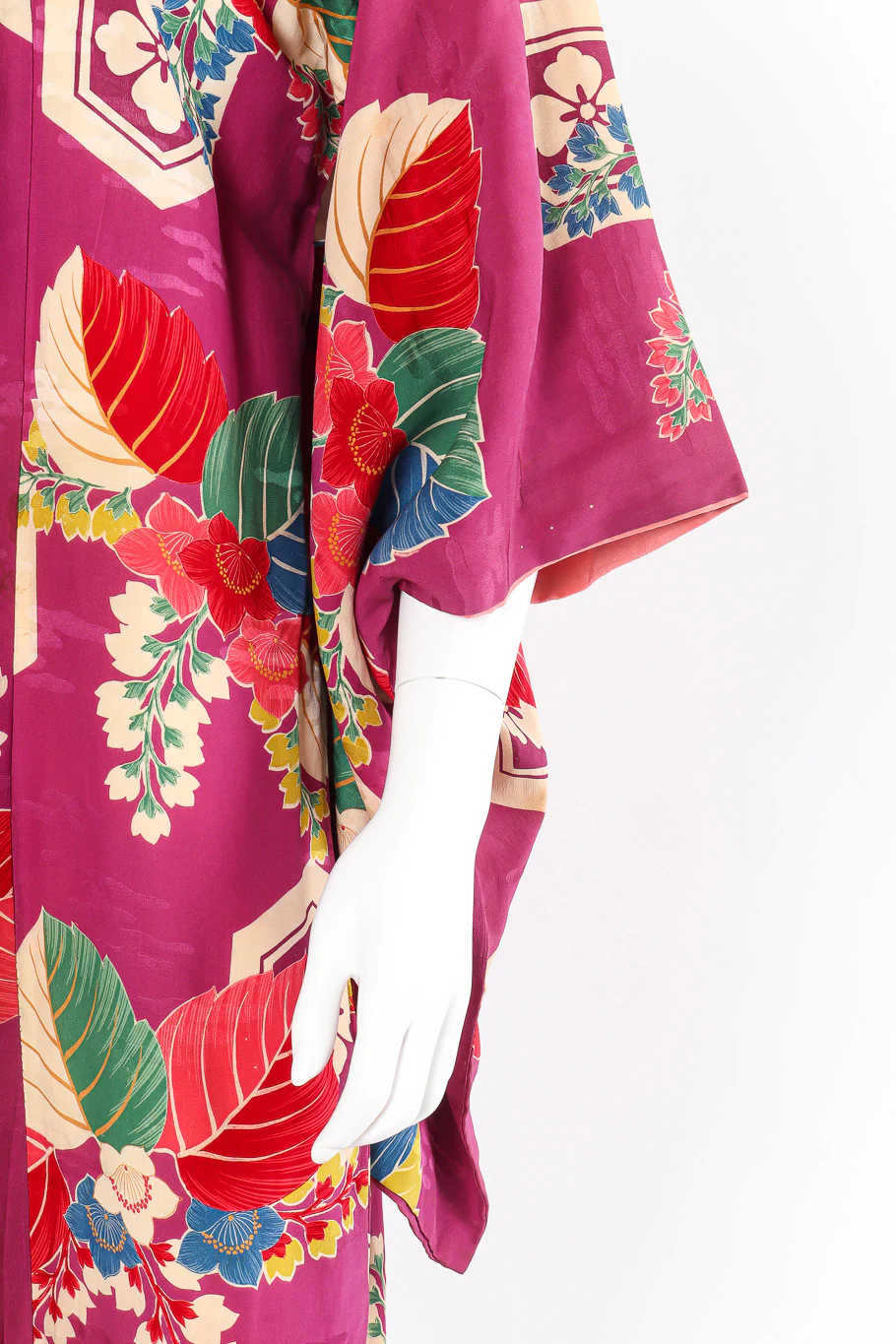 Japanese Tropical Tile Kimono - Image 5