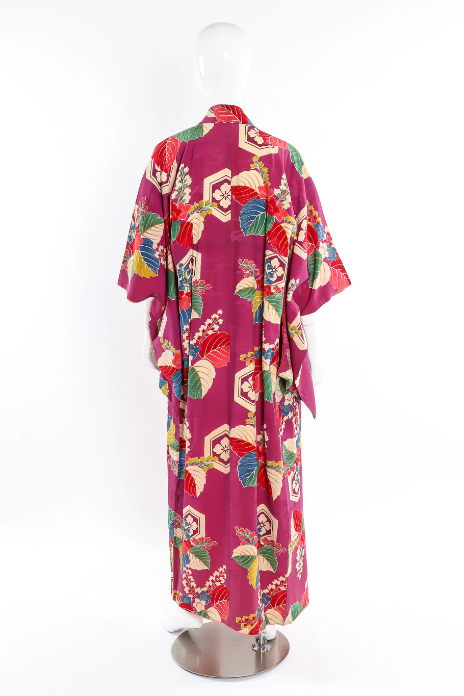 Japanese Tropical Tile Kimono - Image 7