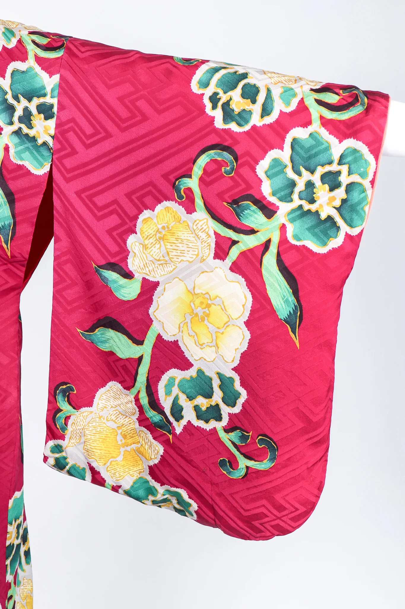 Japanese Yellow Rose Kimono - Image 10