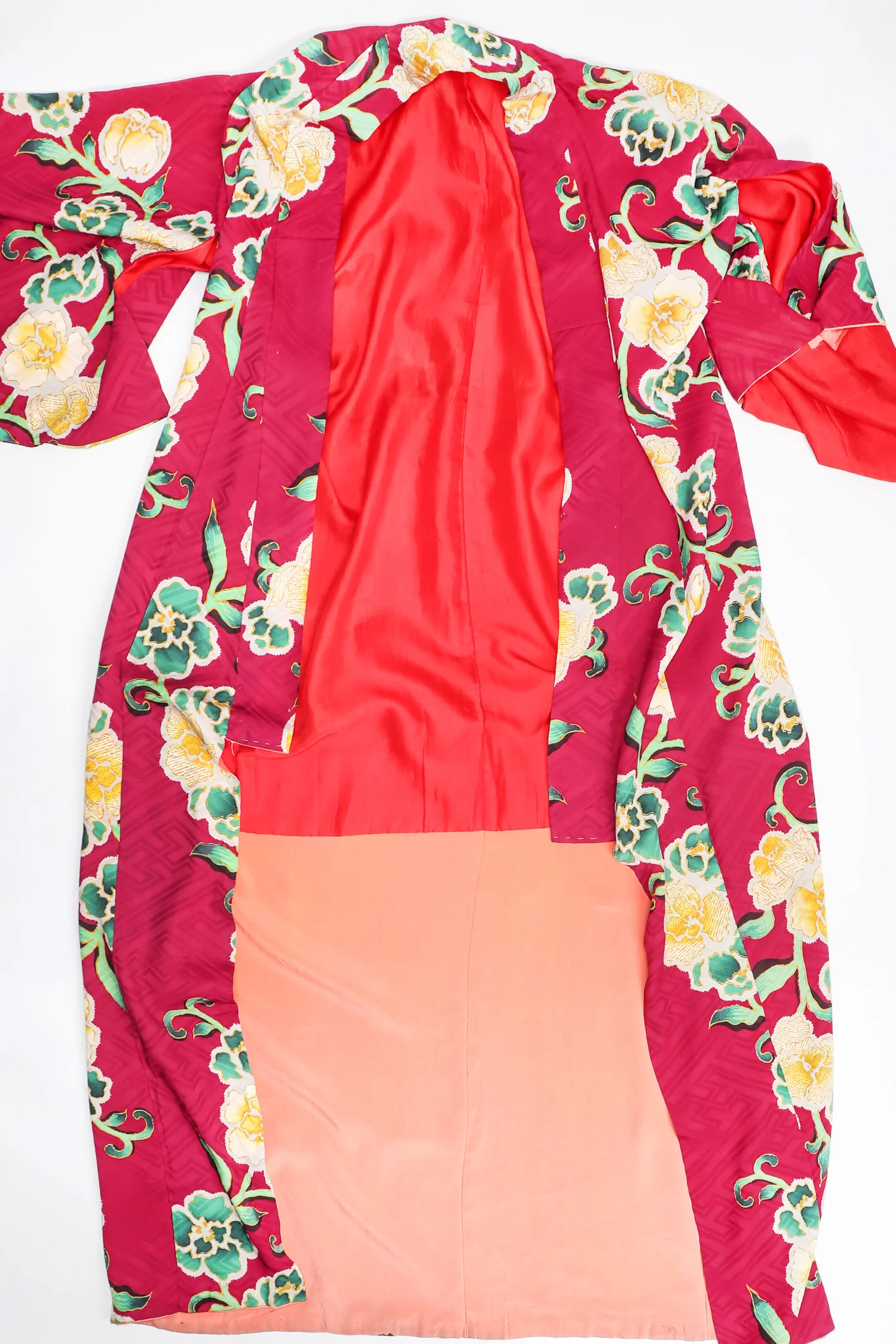 Japanese Yellow Rose Kimono - Image 16