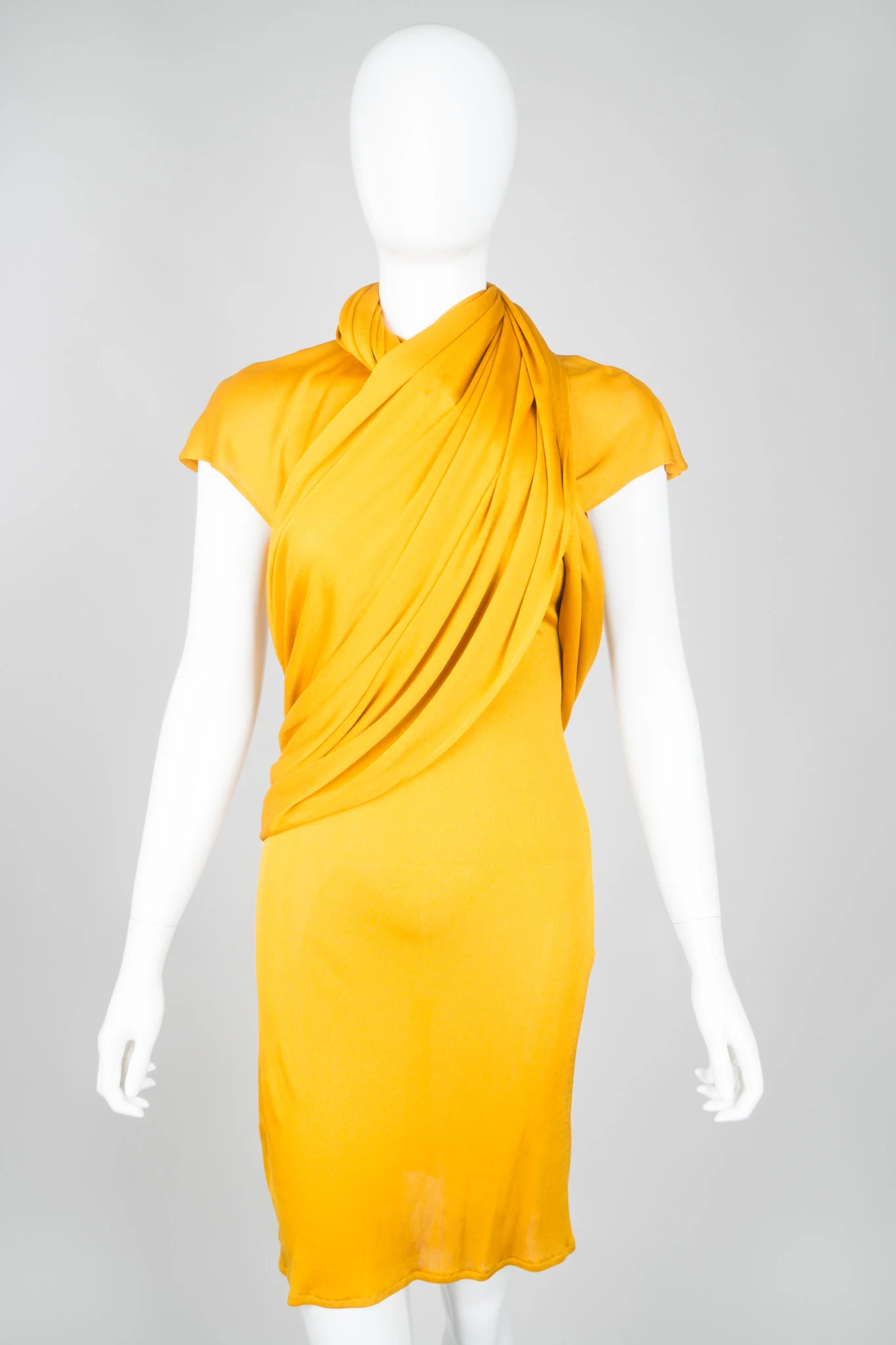 Jersey Sash Dress - Image 13