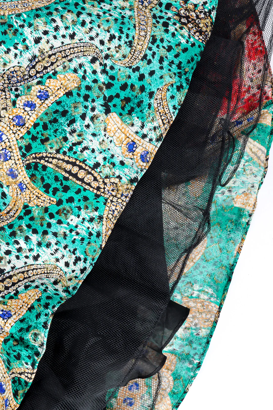 Jewel Animal Print Dress - Image 10