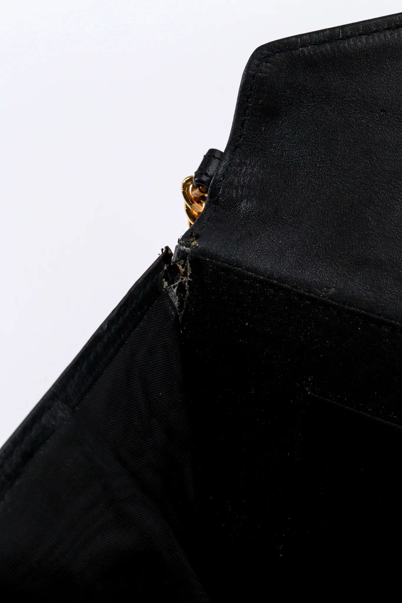Jewel Appliqué Leather Envelope Clutch - Image 10