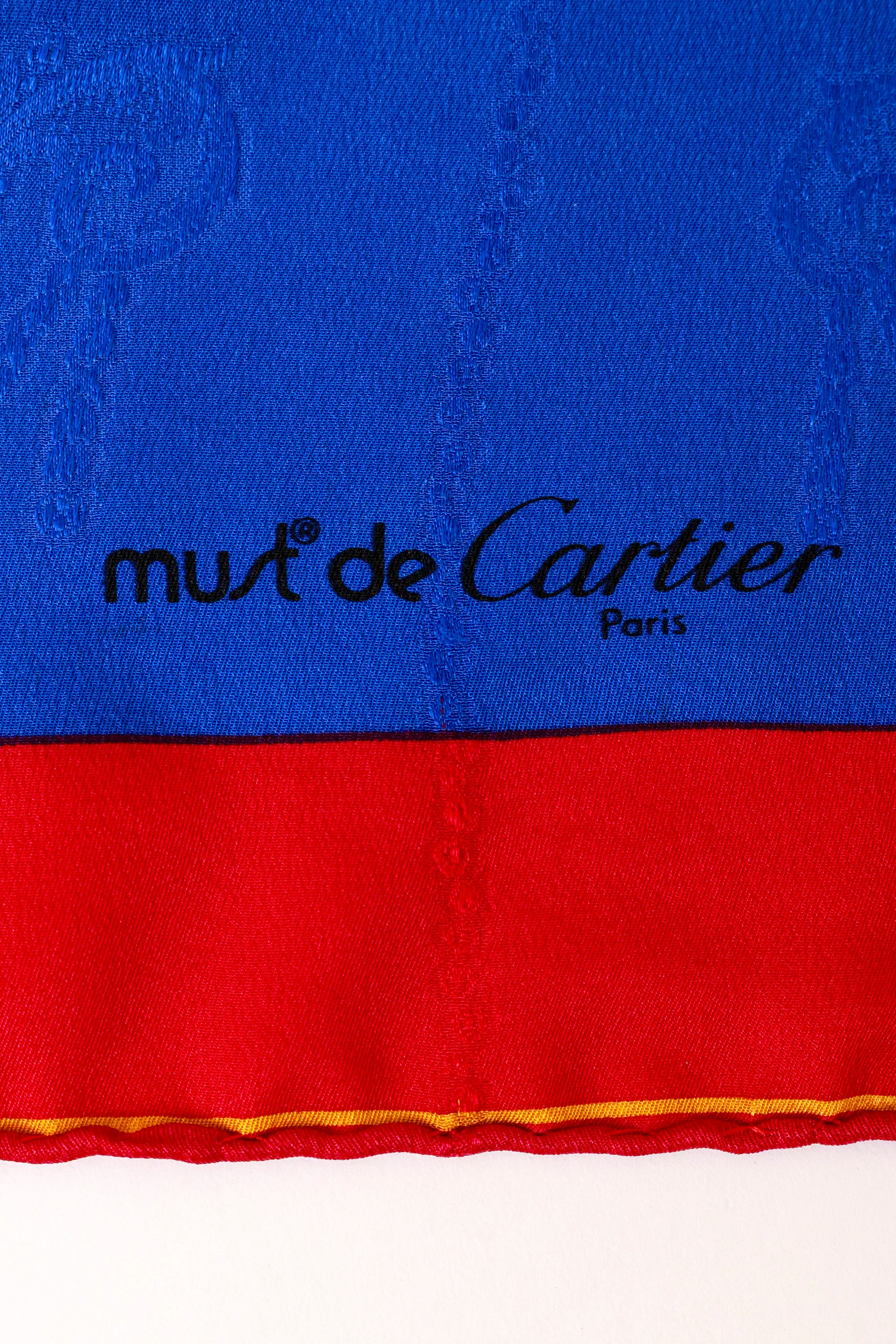 Jewel Monogram Silk Scarf - Image 4