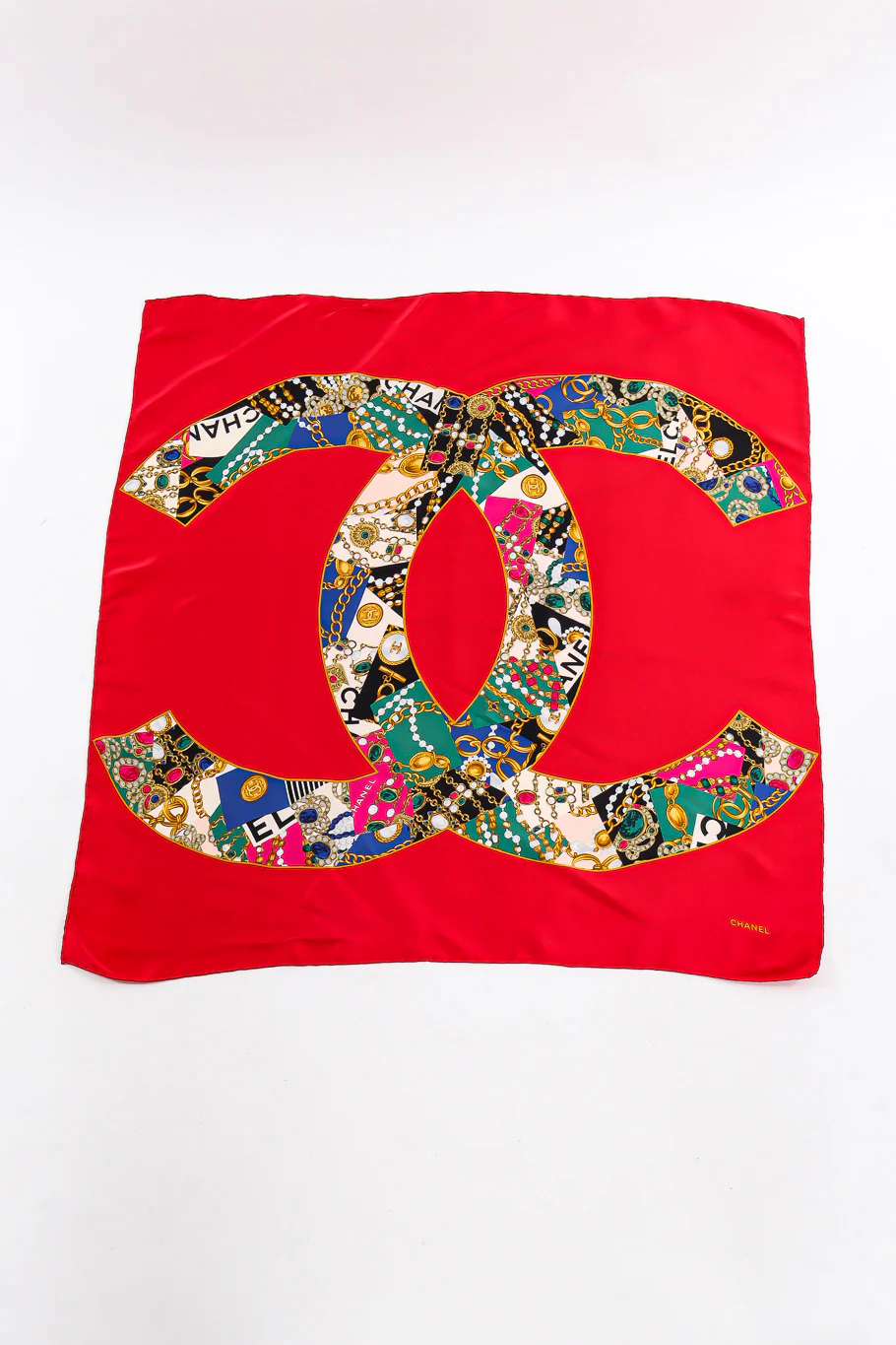 Jewel CC Mosaic Scarf - Image 2